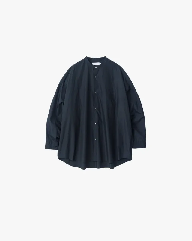 Broad L/S Oversized Band Collar Shirt sold by Graphpaper