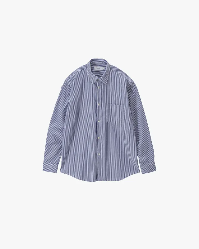 Broad Stripe Regular Collar Shirt sold by Graphpaper