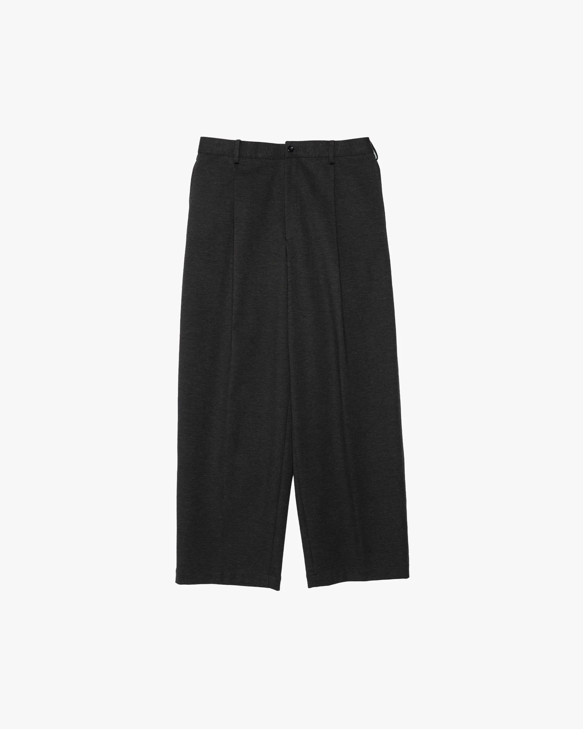 SIDOGRAS Melange Ponte Wide Slacks sold by Graphpaper product image thumbnail 2