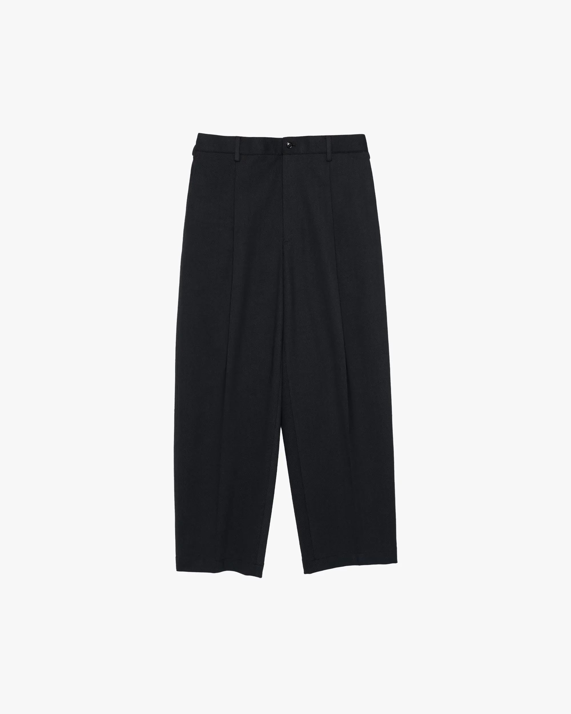 SIDOGRAS Melange Ponte Wide Tapered Slacks sold by Graphpaper product image thumbnail 2