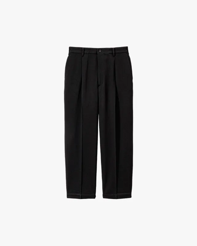Wool Doeskin Wide Tapered Slacks sold by Graphpaper
