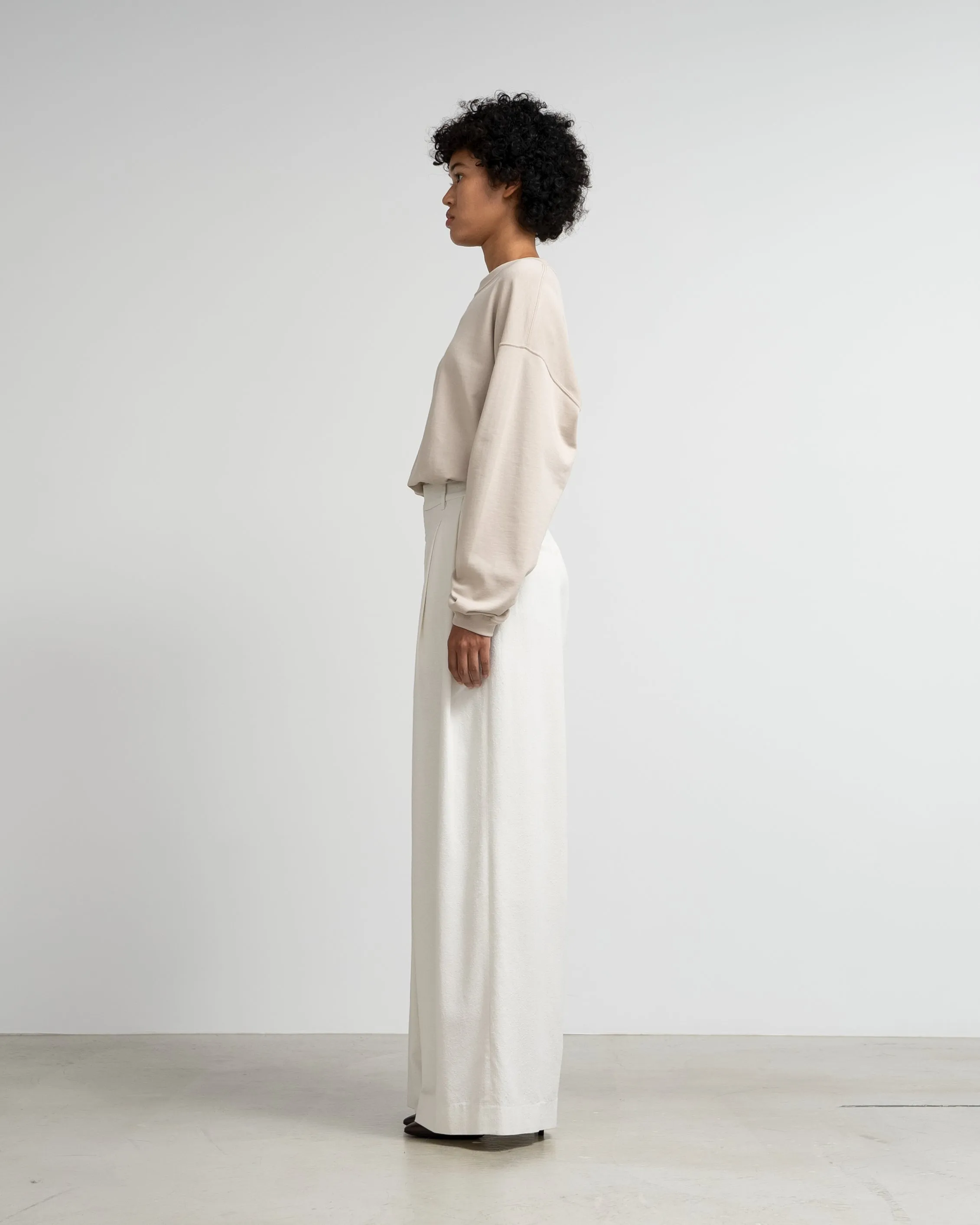 -SALE- High Gauge Soft Terry Panel Line Crew Neck sold by Graphpaper product image thumbnail 5