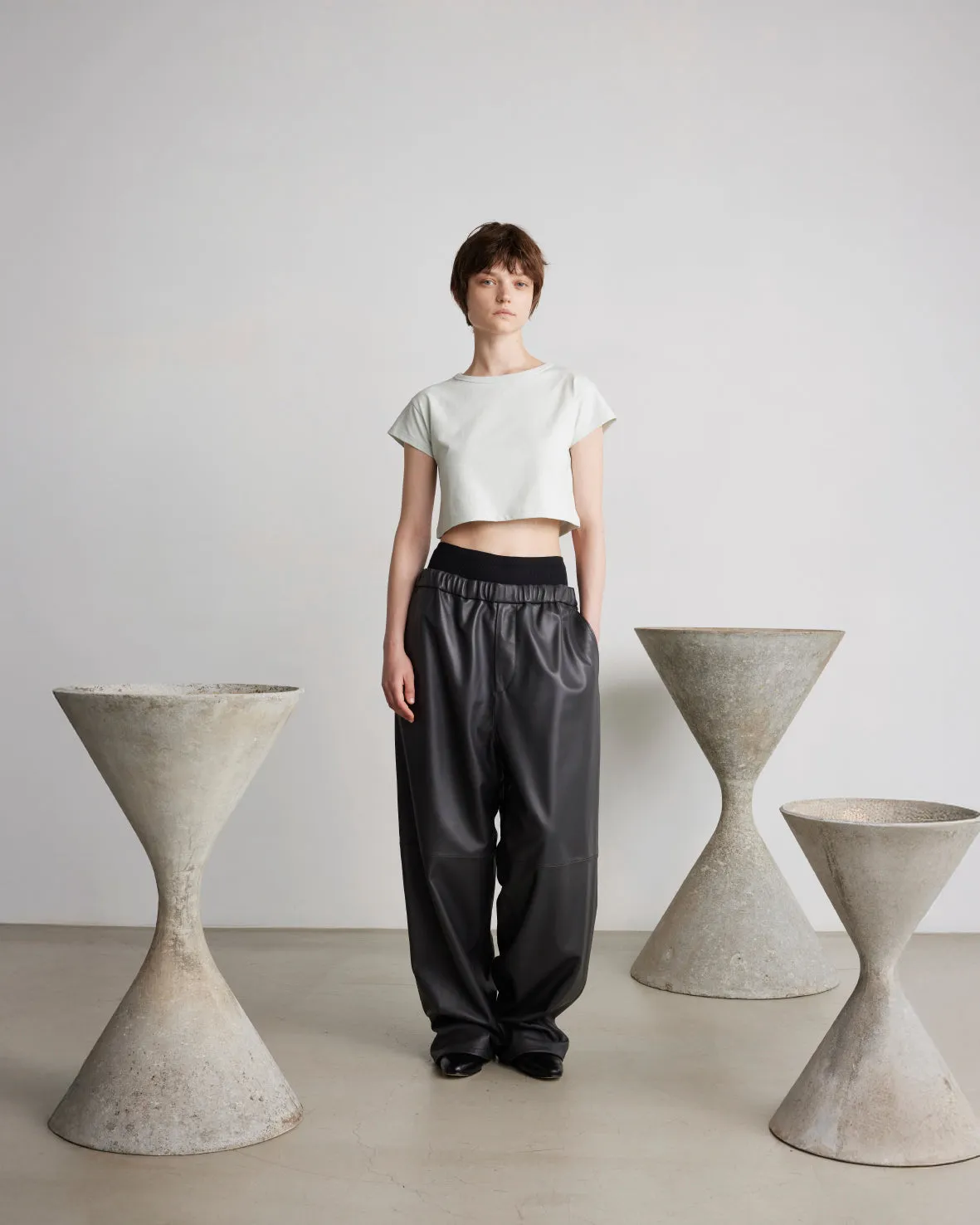 -SALE- Recycled Cotton Jersey Compact Tee sold by Graphpaper product image thumbnail 5