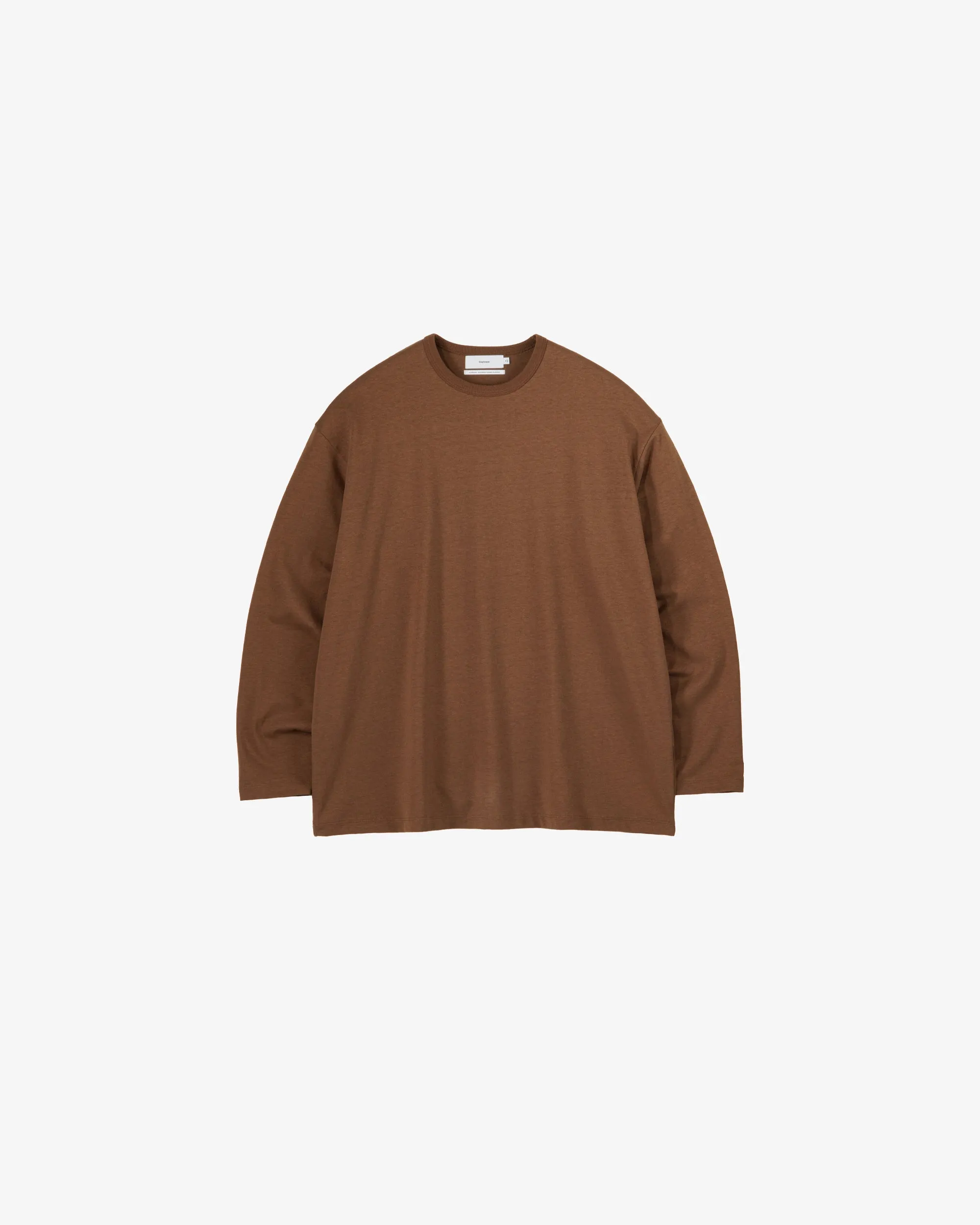 -SALE- Recycled Cotton Jersey L/S Tee sold by Graphpaper