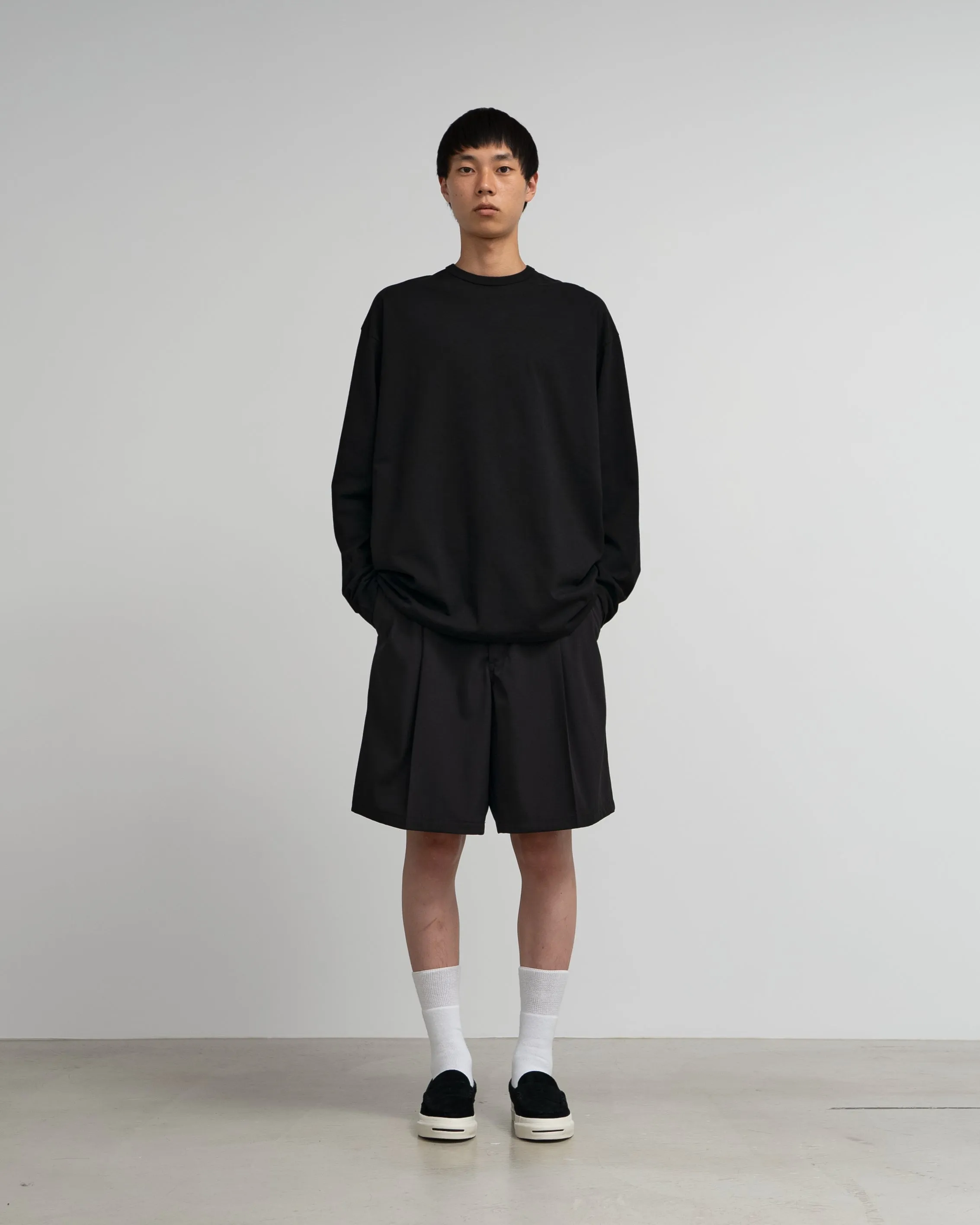 -SALE- Recycled Cotton Jersey L/S Tee sold by Graphpaper product image thumbnail 5