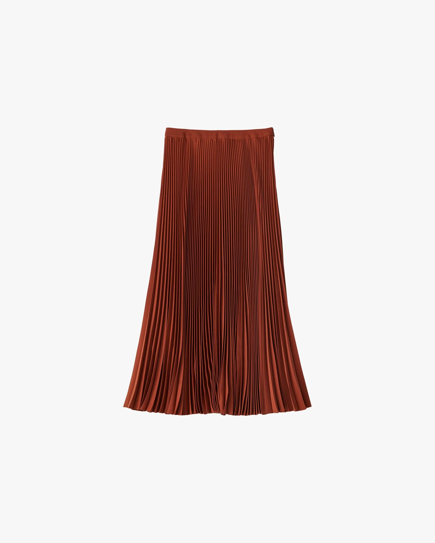 -SALE- Satin Pleats Skirt sold by Graphpaper