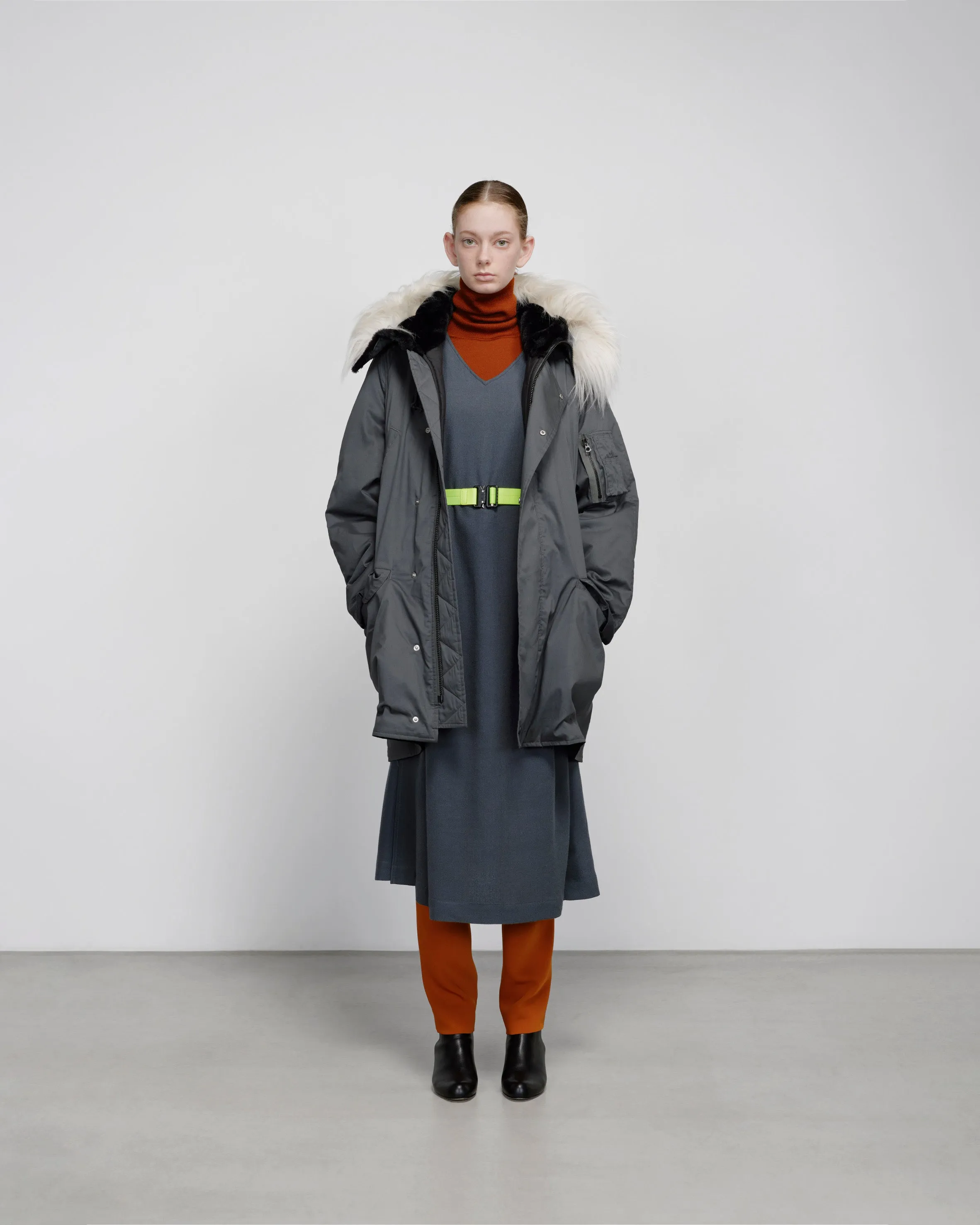 -SALE- Satin Tapered Trousers sold by Graphpaper product image thumbnail 2