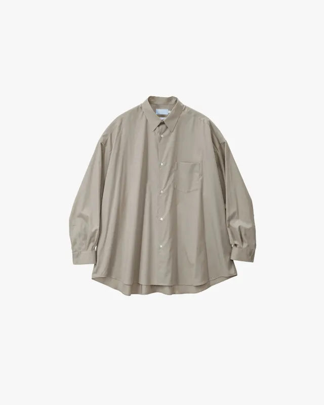 ALUMO for GP L/S Oversized Regular Collar Shirt sold by Graphpaper