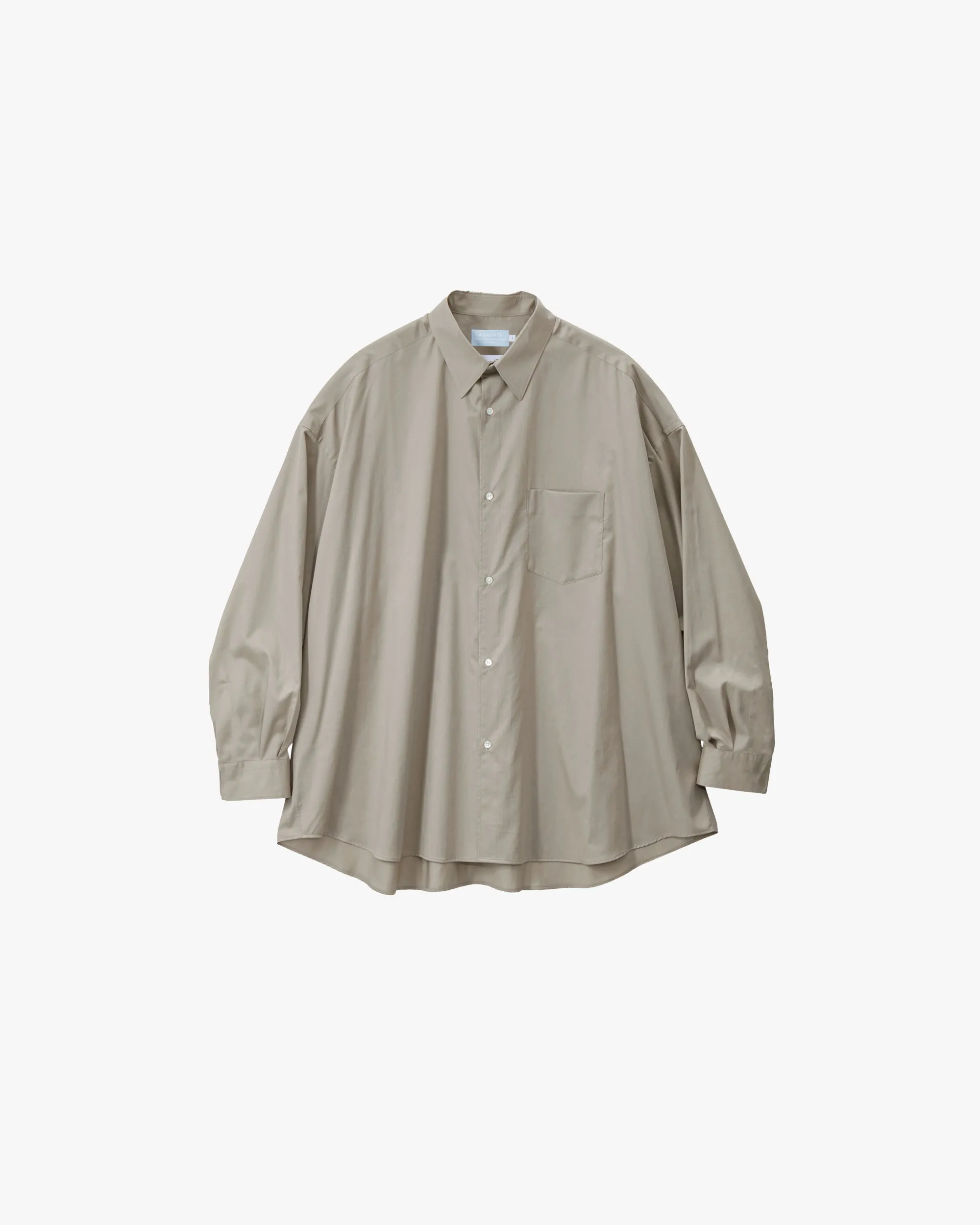 ALUMO for GP L/S Oversized Regular Collar Shirt sold by Graphpaper