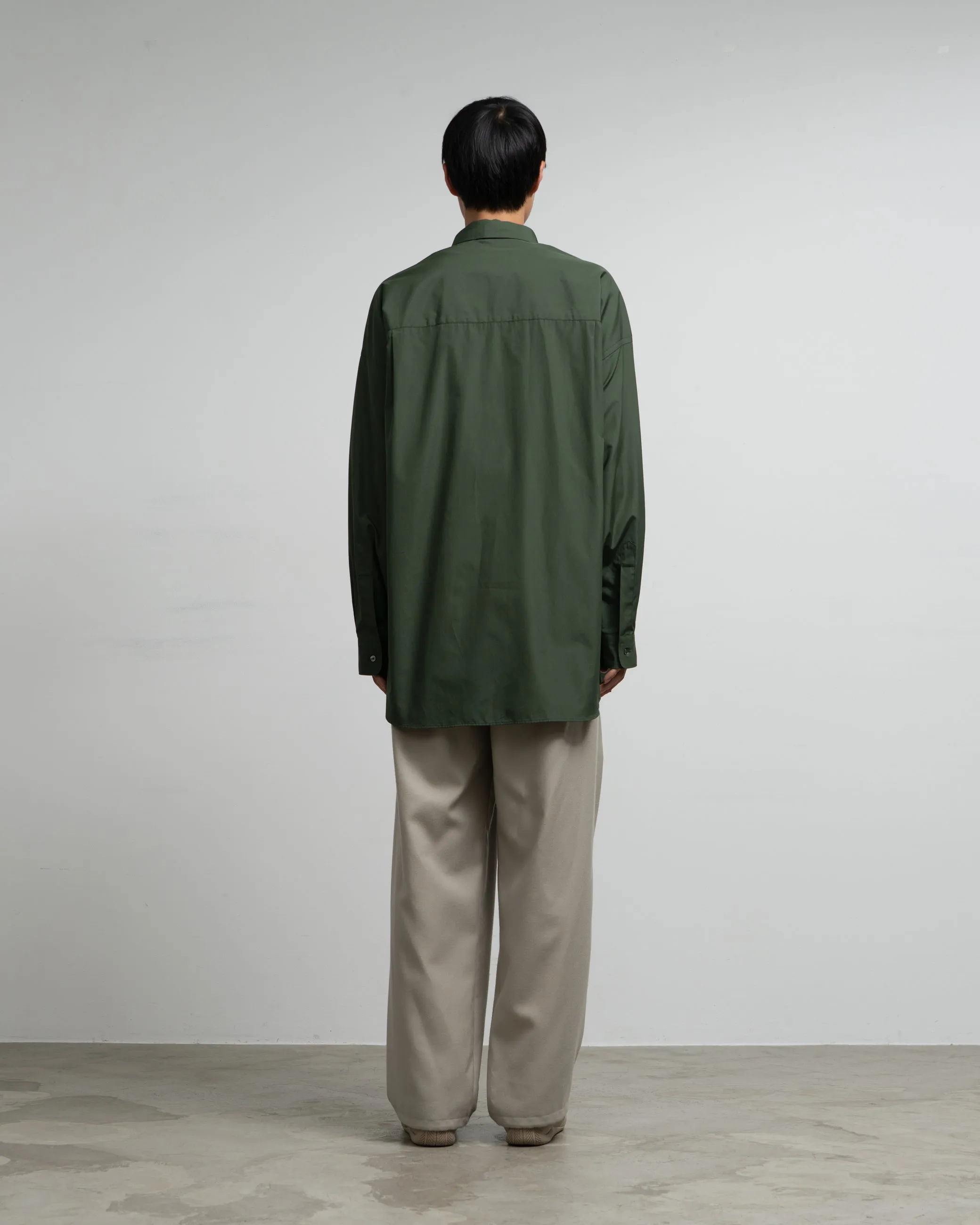 ALUMO for GP L/S Oversized Regular Collar Shirt sold by Graphpaper product image thumbnail 4