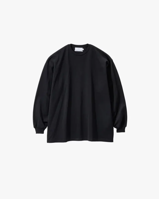 Brushed Mockrody Crew Neck L/S Tee sold by Graphpaper