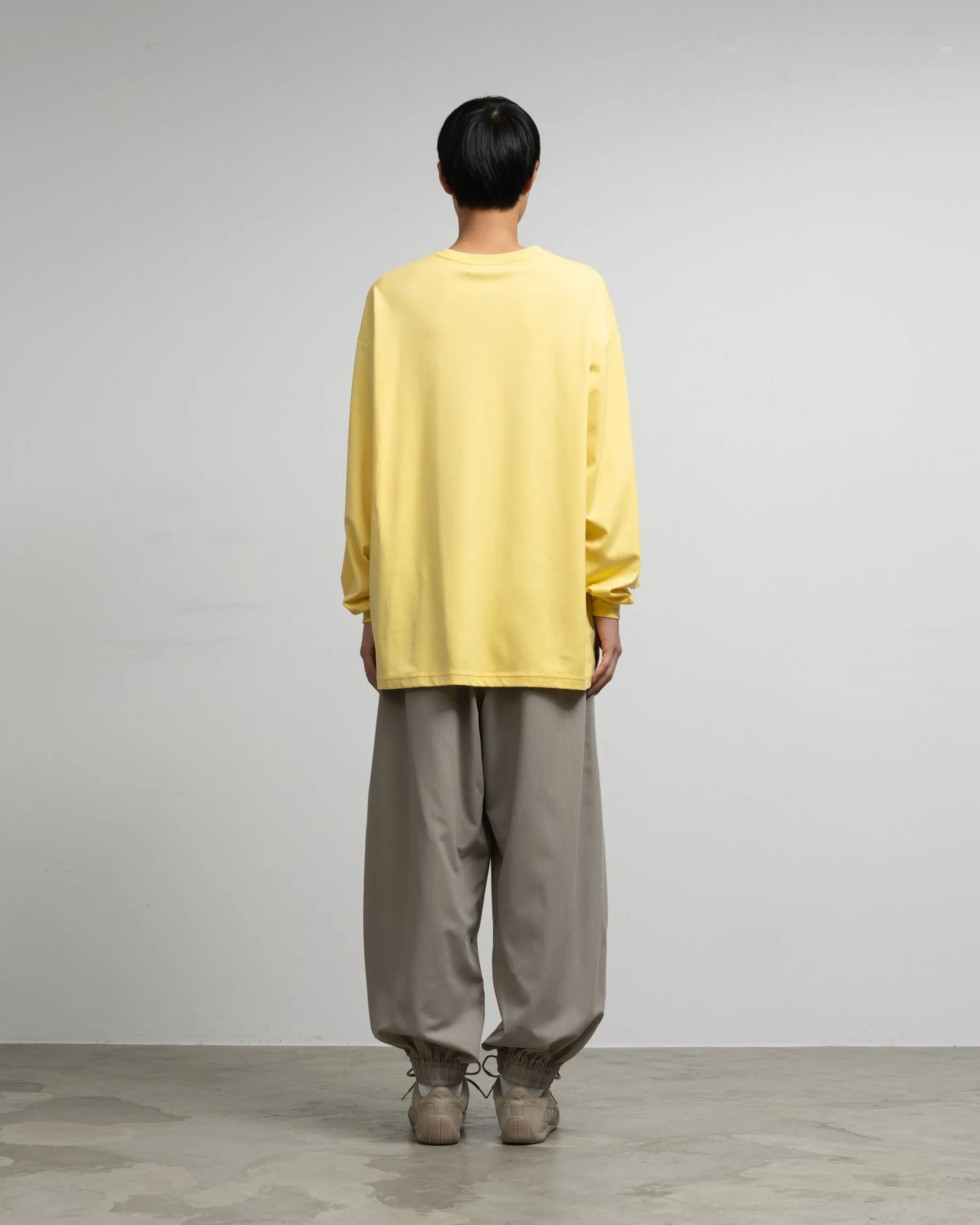 Brushed Mockrody Crew Neck L/S Tee sold by Graphpaper product image thumbnail 4