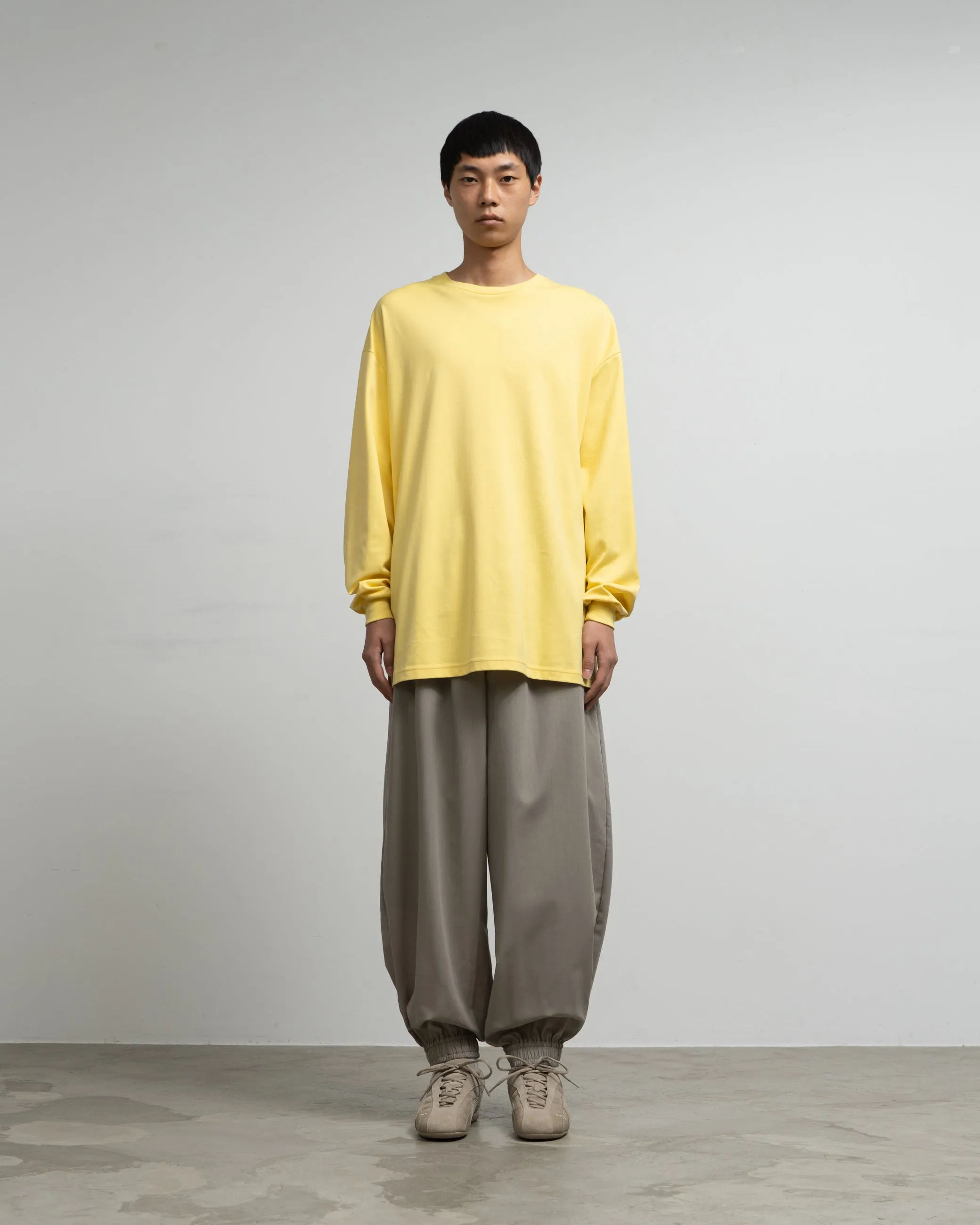 Brushed Mockrody Crew Neck L/S Tee sold by Graphpaper product image thumbnail 2