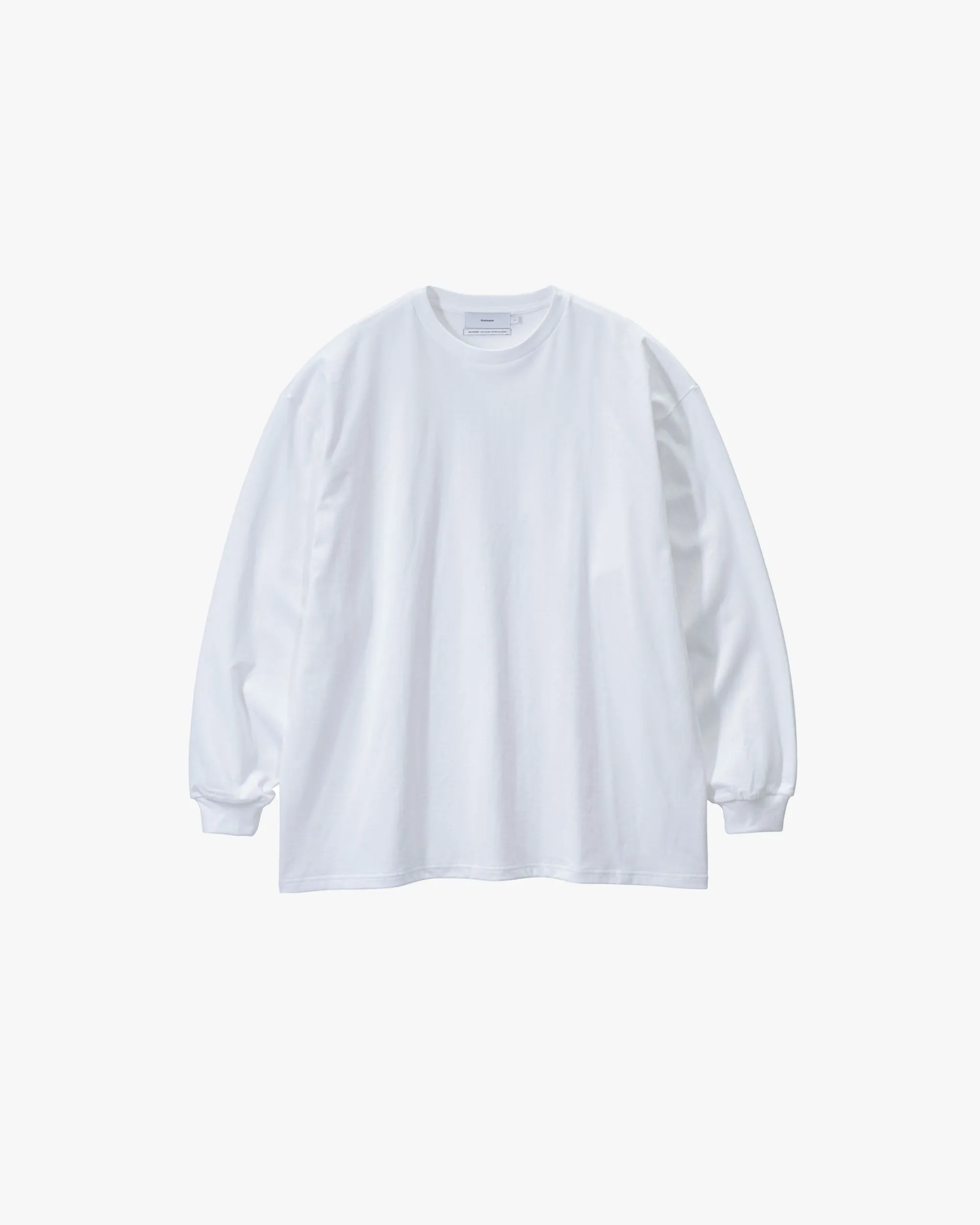 Tri Spun Cotton L/S Oversized Tee sold by Graphpaper