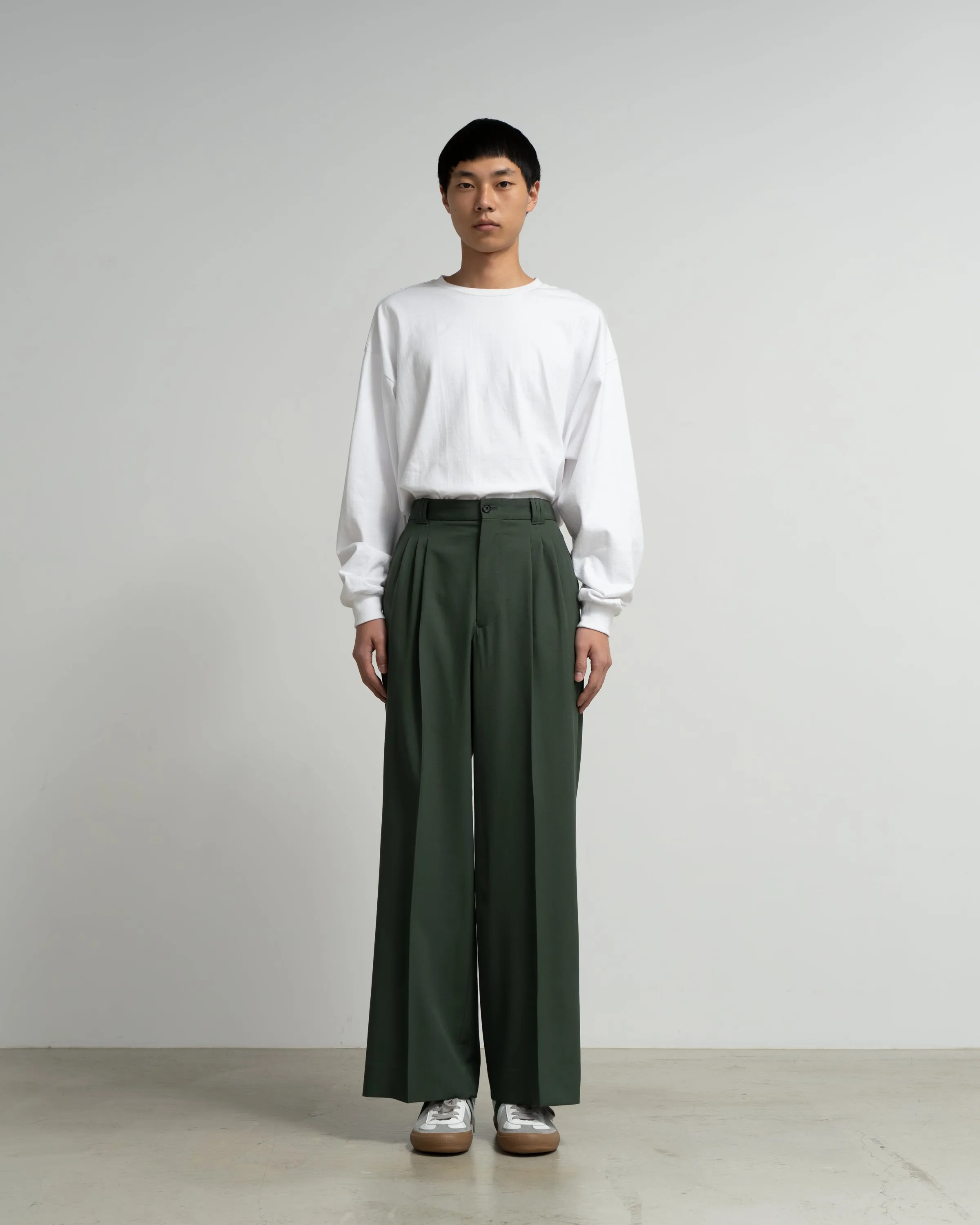 YOKE for Graphpaper 3PLEATED WIDE TROUSERS sold by Graphpaper product image thumbnail 4