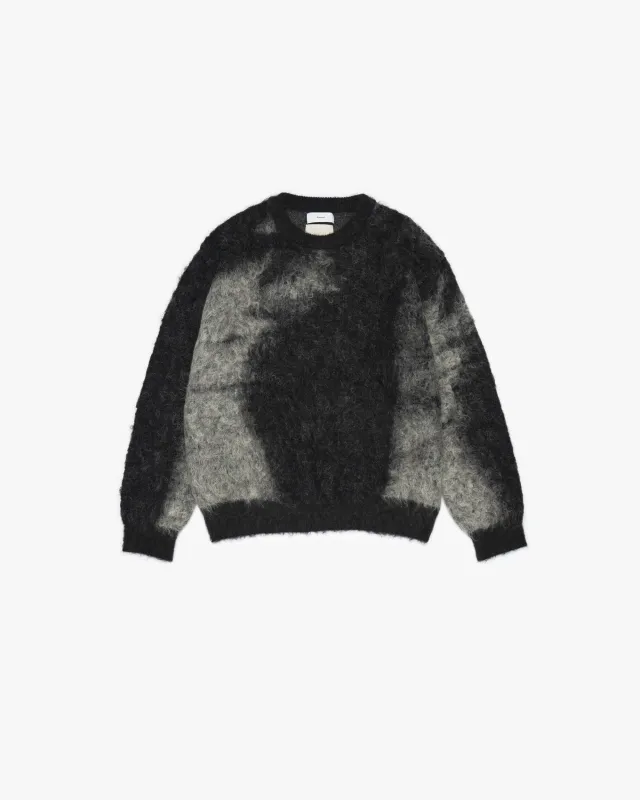 YOKE for Graphpaper ABSTRACT JACQUARD CREWNECK SWEATER sold by Graphpaper
