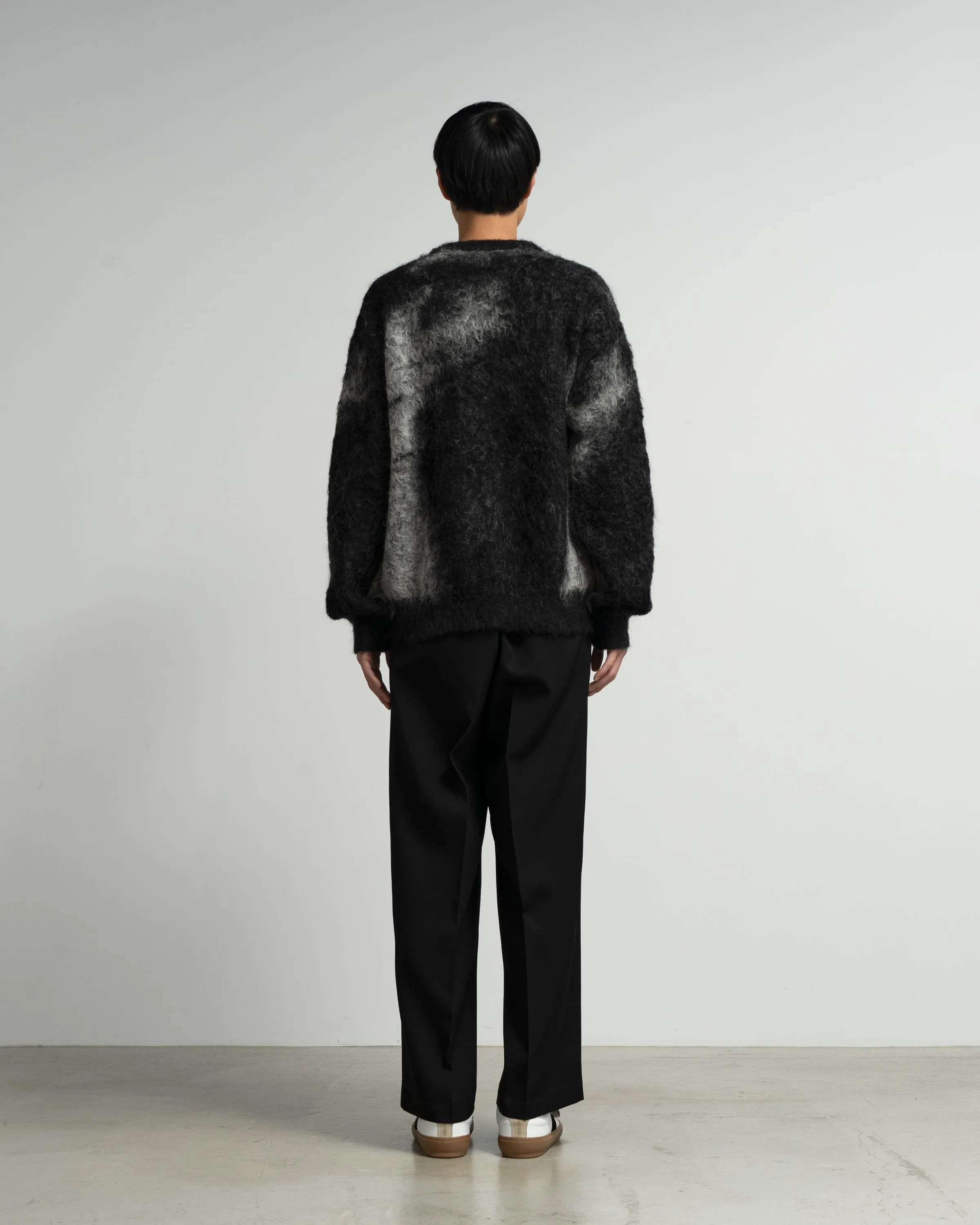 YOKE for Graphpaper ABSTRACT JACQUARD CREWNECK SWEATER sold by Graphpaper product image thumbnail 5