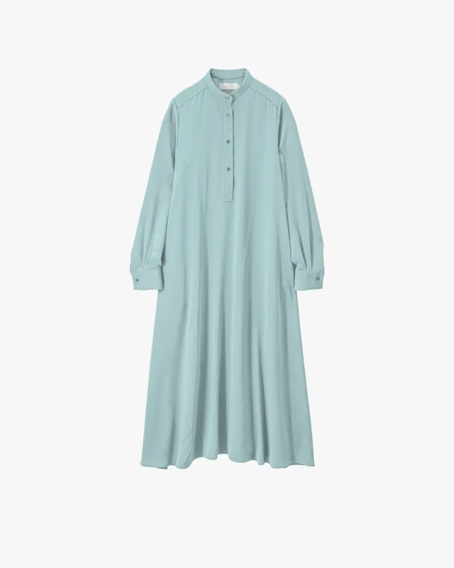 Satin Band Collar Dress made by Graphpaper