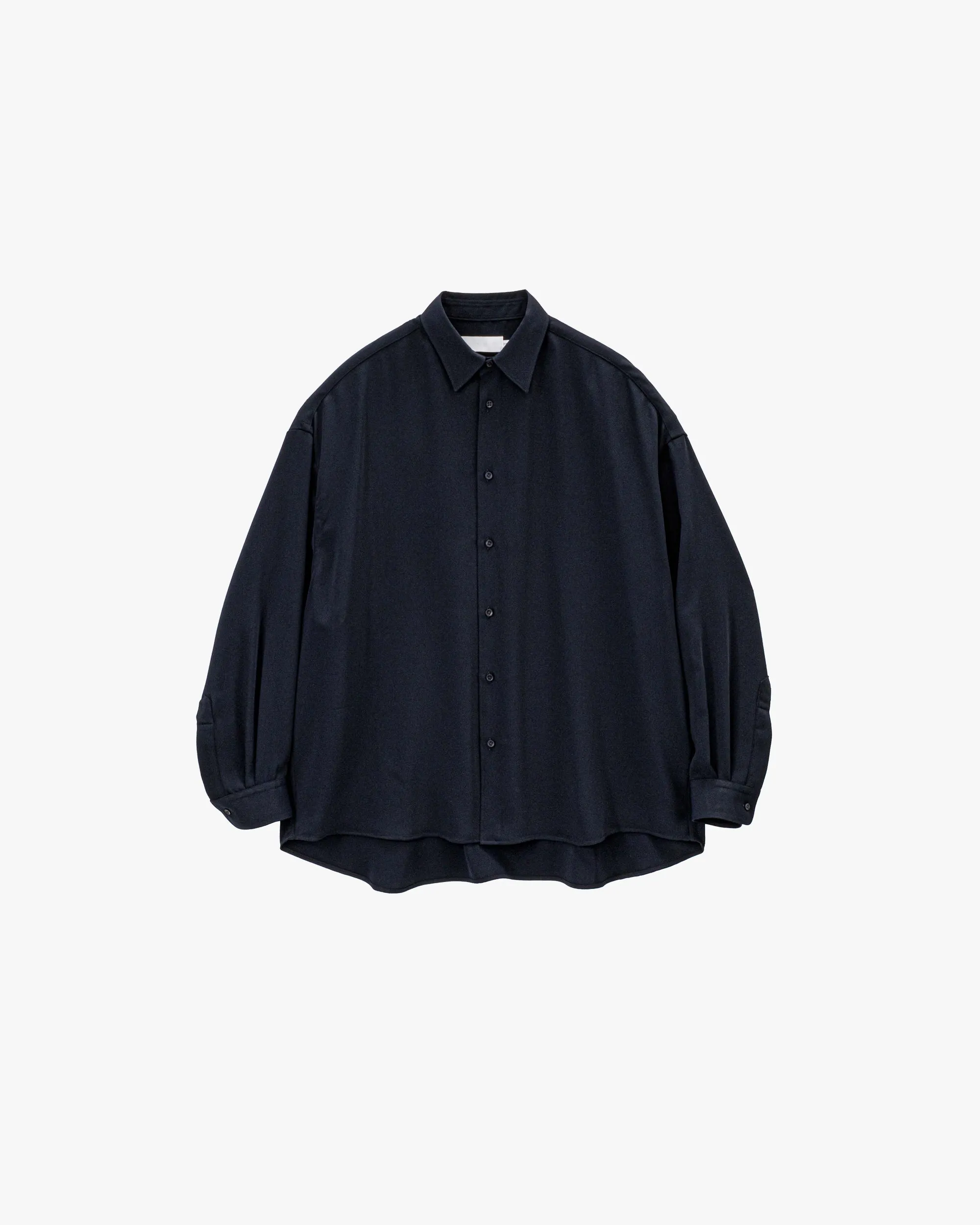 Satin Oversized Regular Collar Shirt sold by Graphpaper