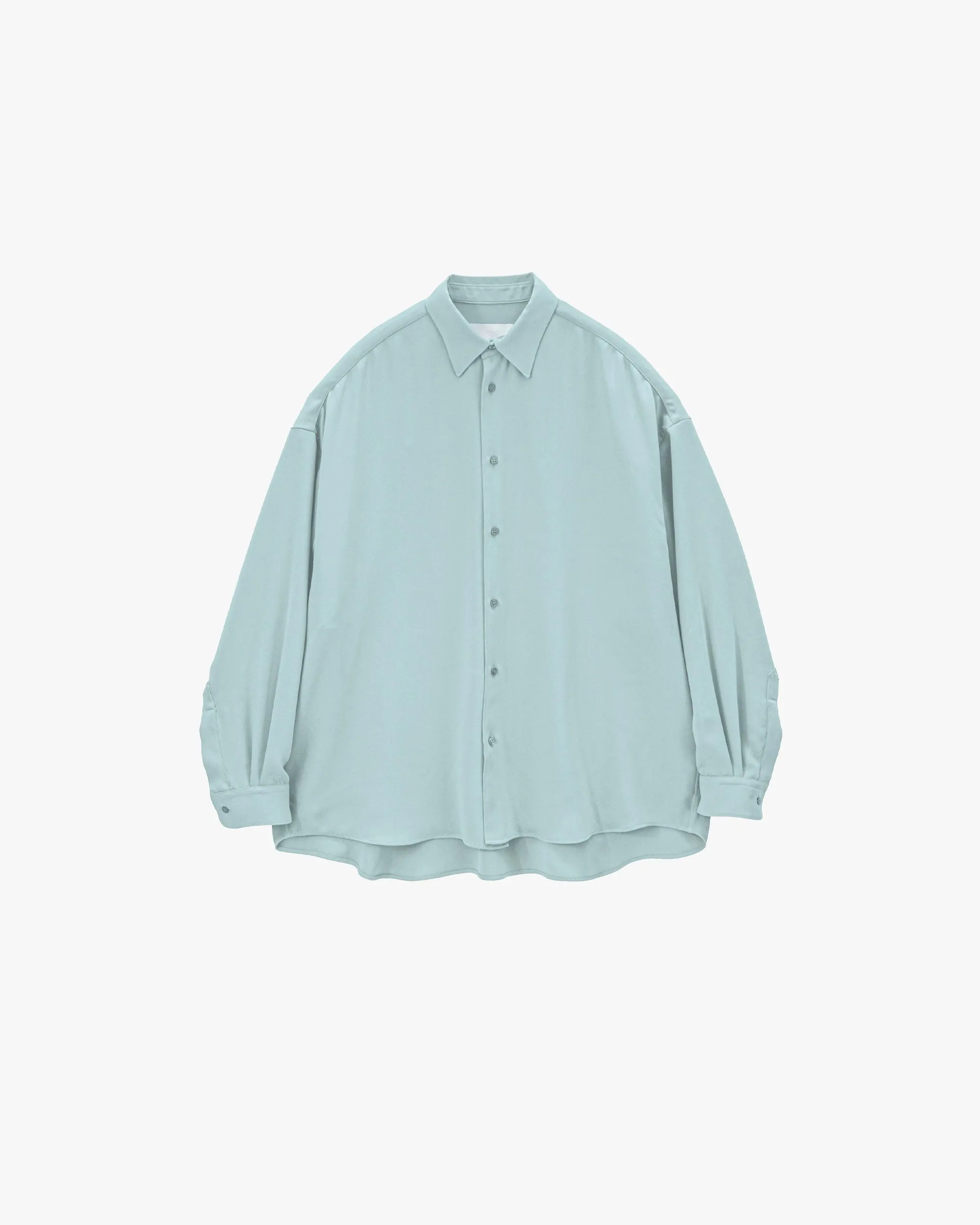 Satin Oversized Regular Collar Shirt sold by Graphpaper product image thumbnail 2