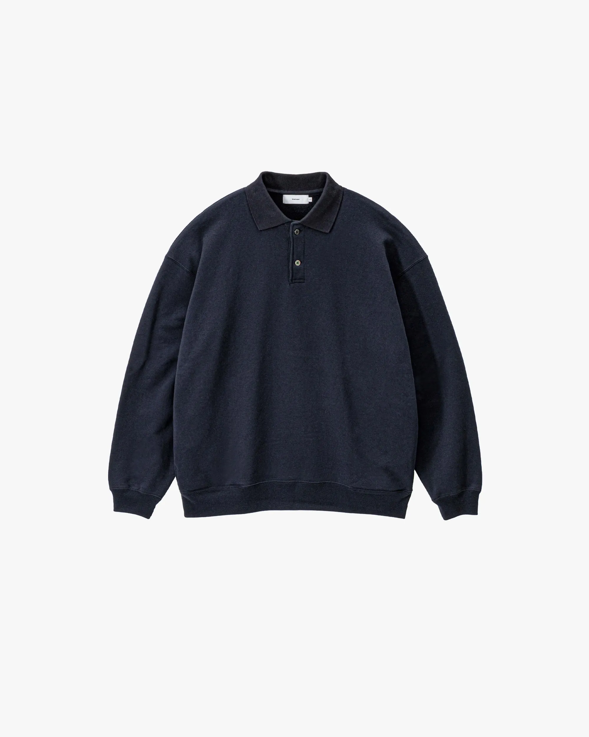 AZUMA Terry Pullover Polo Sweat sold by Graphpaper product image thumbnail 3