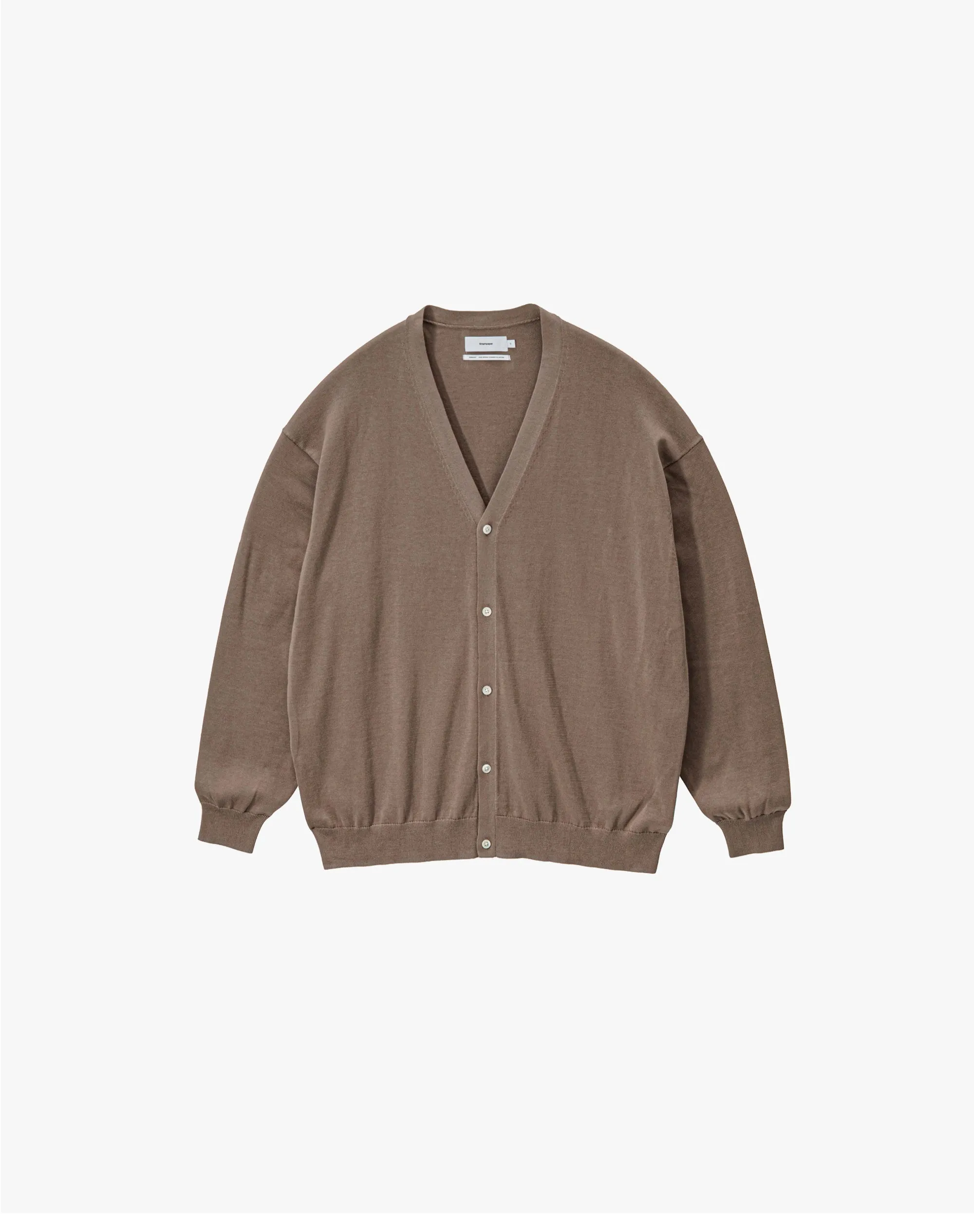 Suvin High Gauge Knit Cardigan sold by Graphpaper product image thumbnail 2