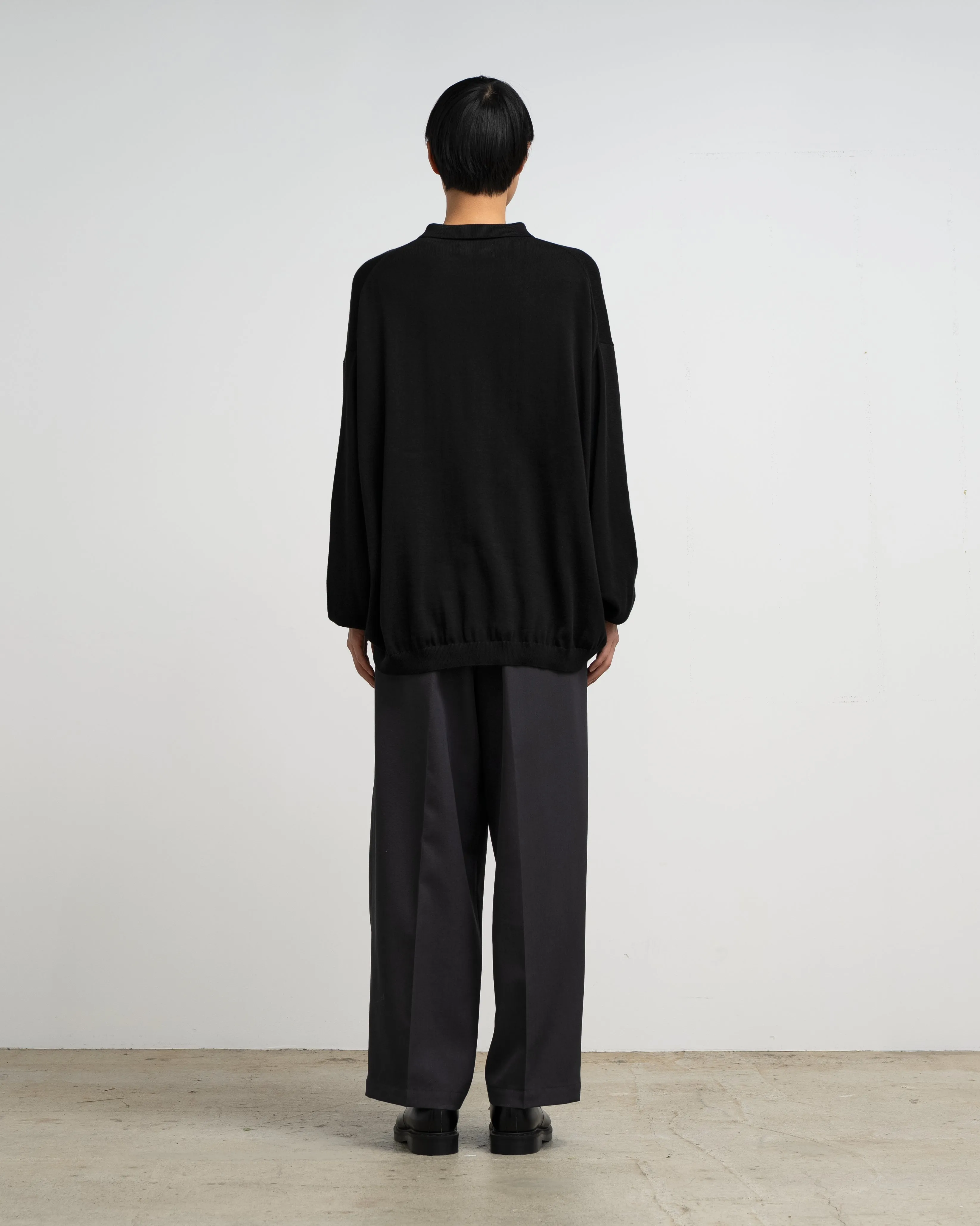 Suvin High Gauge Knit Oversized L/S Shirts sold by Graphpaper product image thumbnail 5