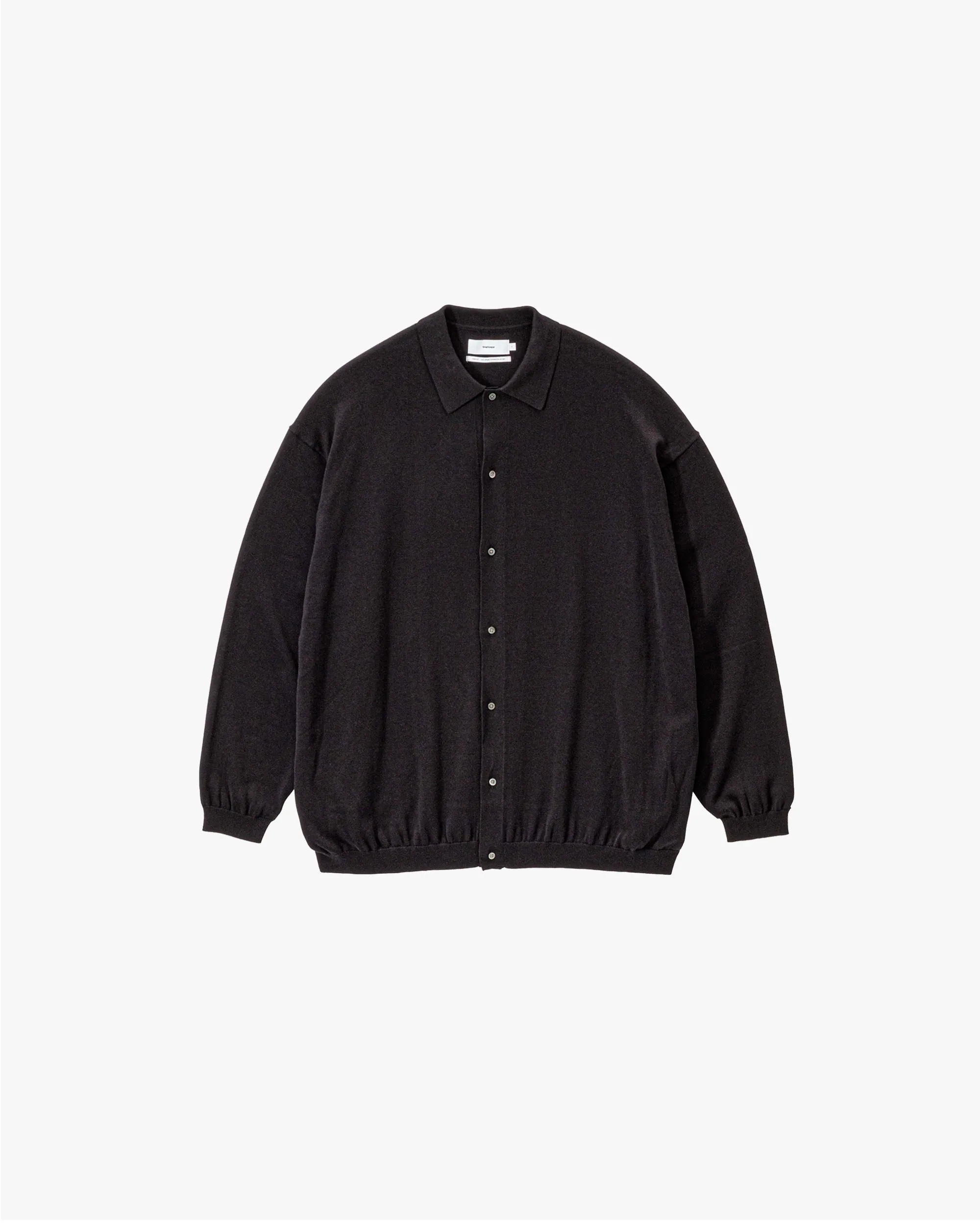 Suvin High Gauge Knit Oversized L/S Shirts sold by Graphpaper