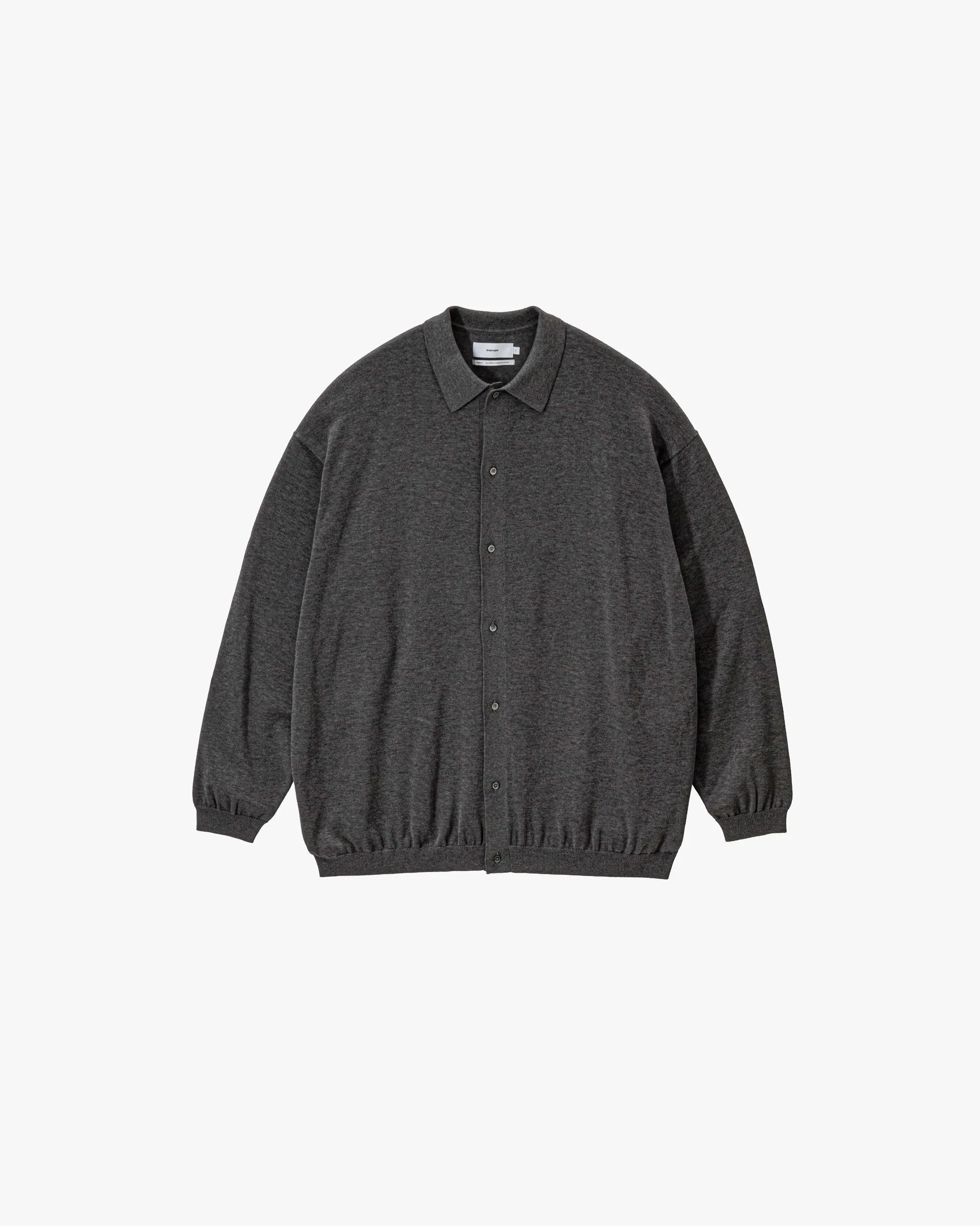 Suvin High Gauge Knit Oversized L/S Shirts sold by Graphpaper product image thumbnail 2