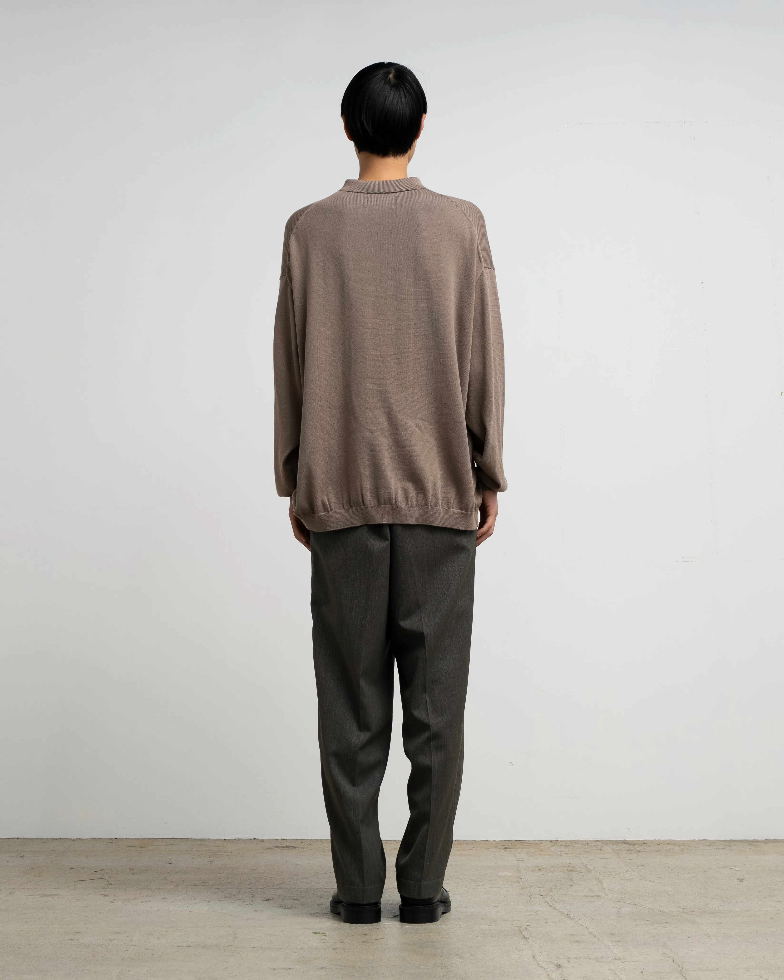 Suvin High Gauge Knit Oversized L/S Shirts sold by Graphpaper product image thumbnail 5