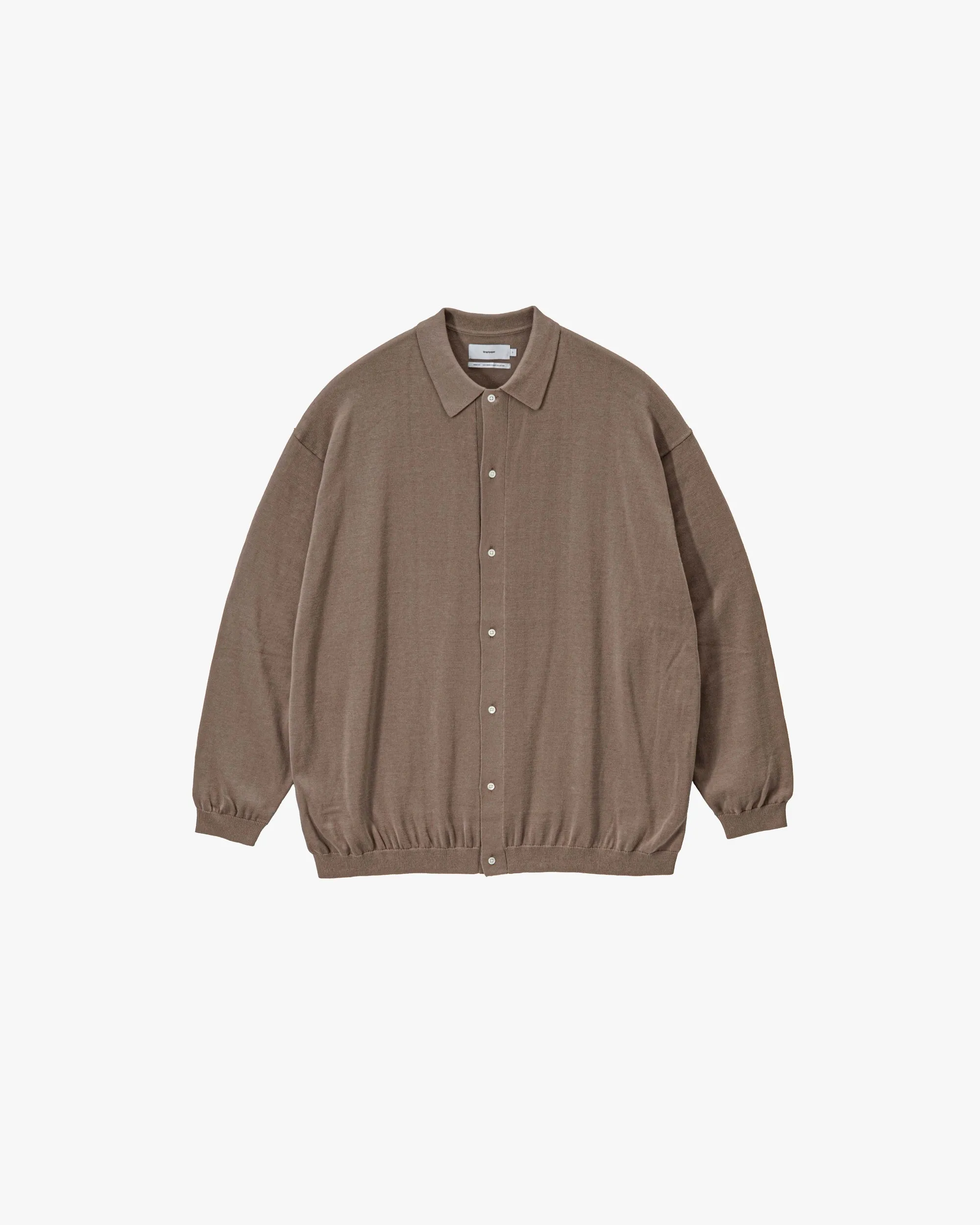 Suvin High Gauge Knit Oversized L/S Shirts sold by Graphpaper