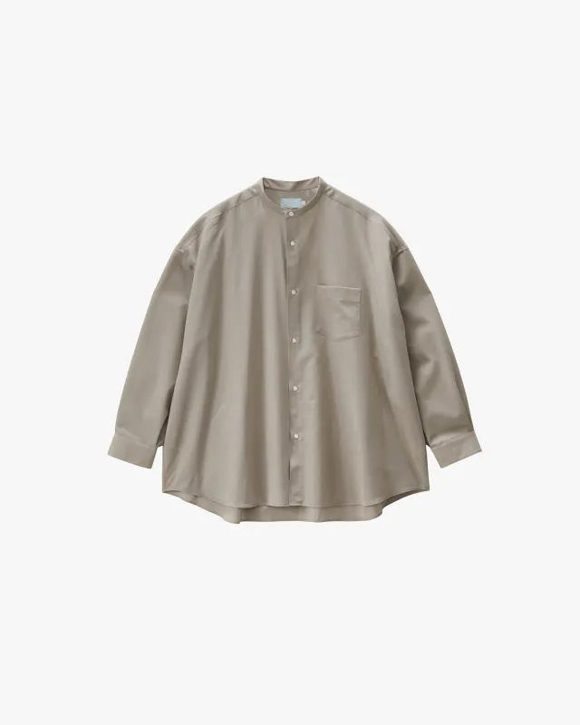 ALUMO for GP L/S Oversized Band Collar Shirt sold by Graphpaper