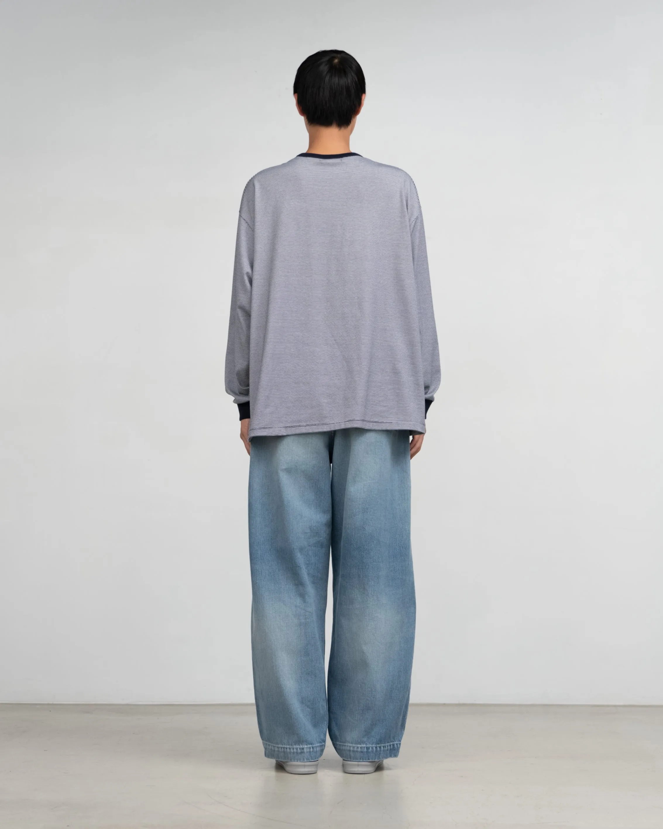 Selvage Denim Belted Pants -LIGHT FADE- sold by Graphpaper product image thumbnail 5