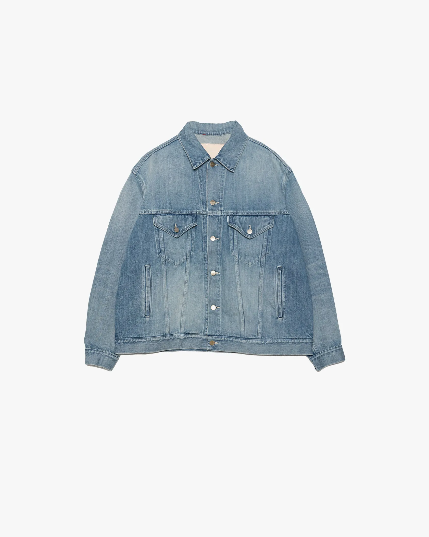 Selvage Denim Trucker Jacket -LIGHT FADE- sold by Graphpaper product image thumbnail 2