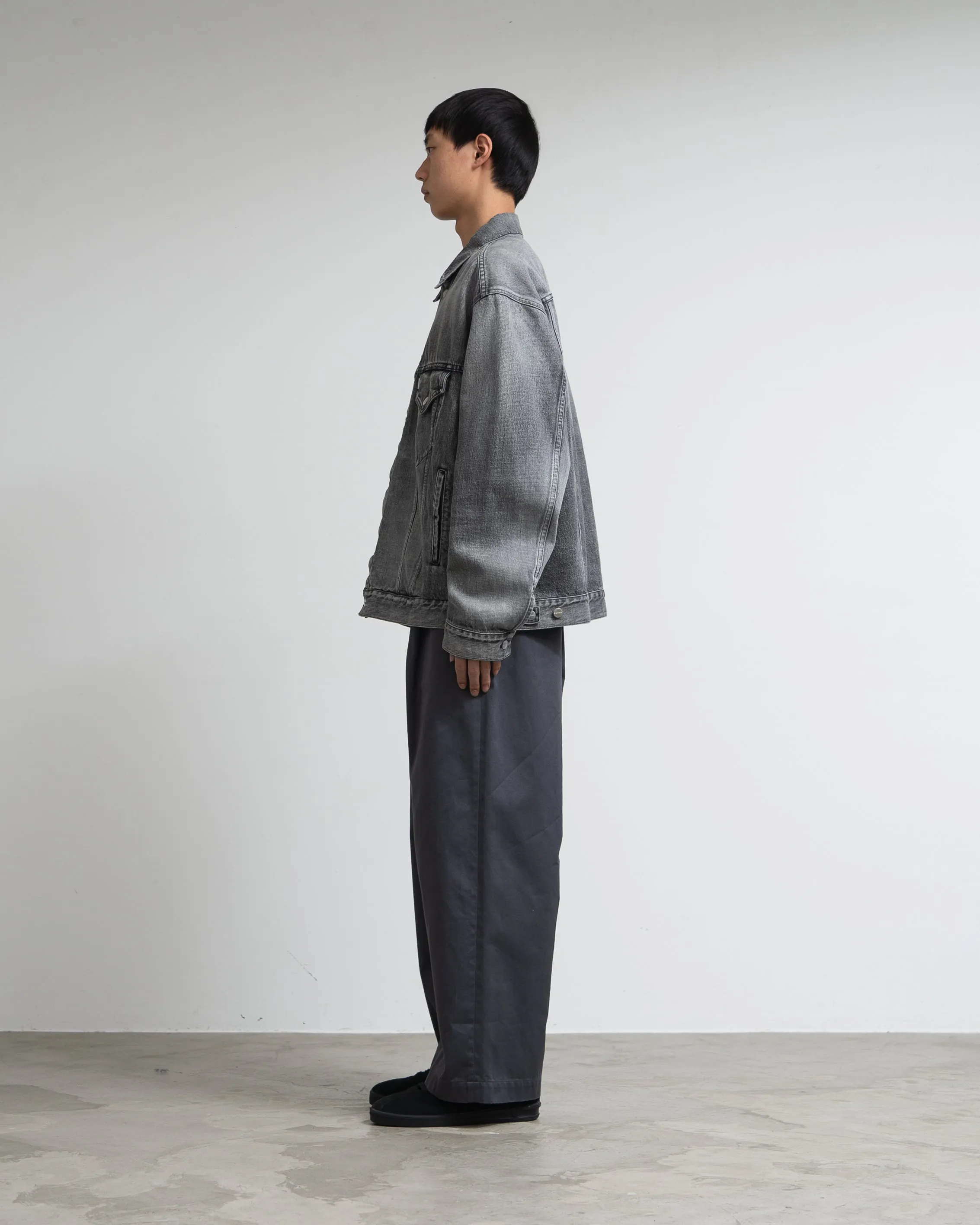 Selvage Denim Trucker Jacket -LIGHT FADE- sold by Graphpaper product image thumbnail 4