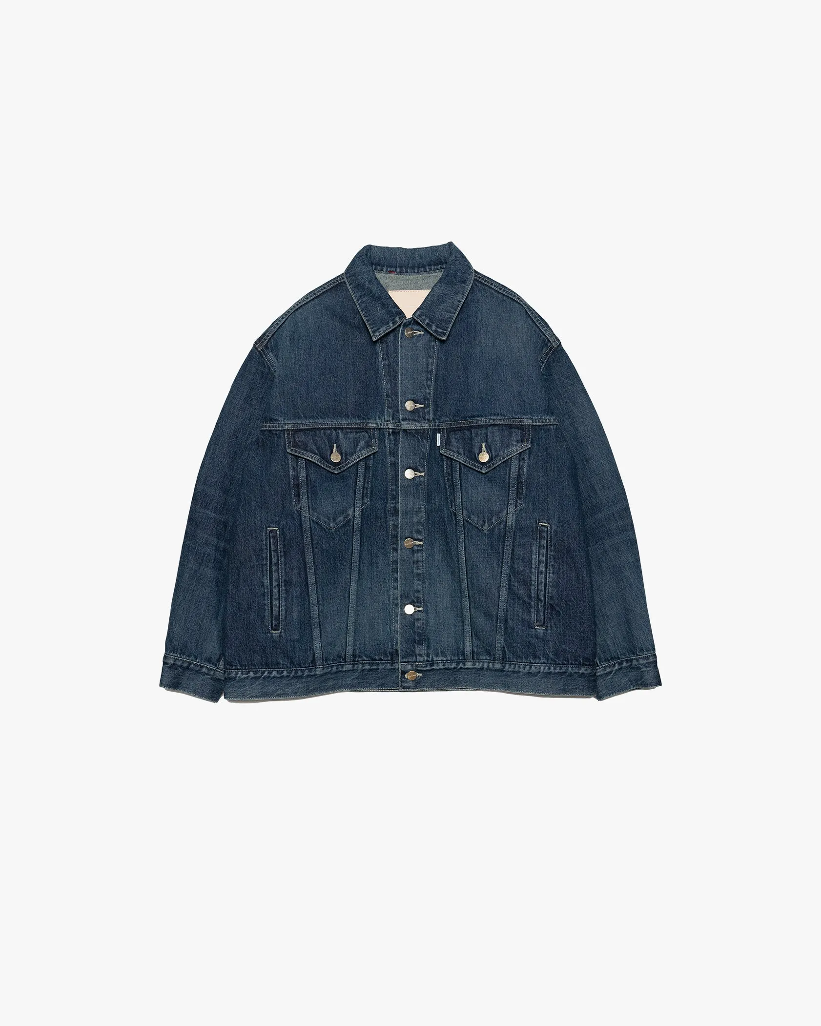 Selvage Denim Trucker Jacket-DARK FADE- sold by Graphpaper product image thumbnail 2