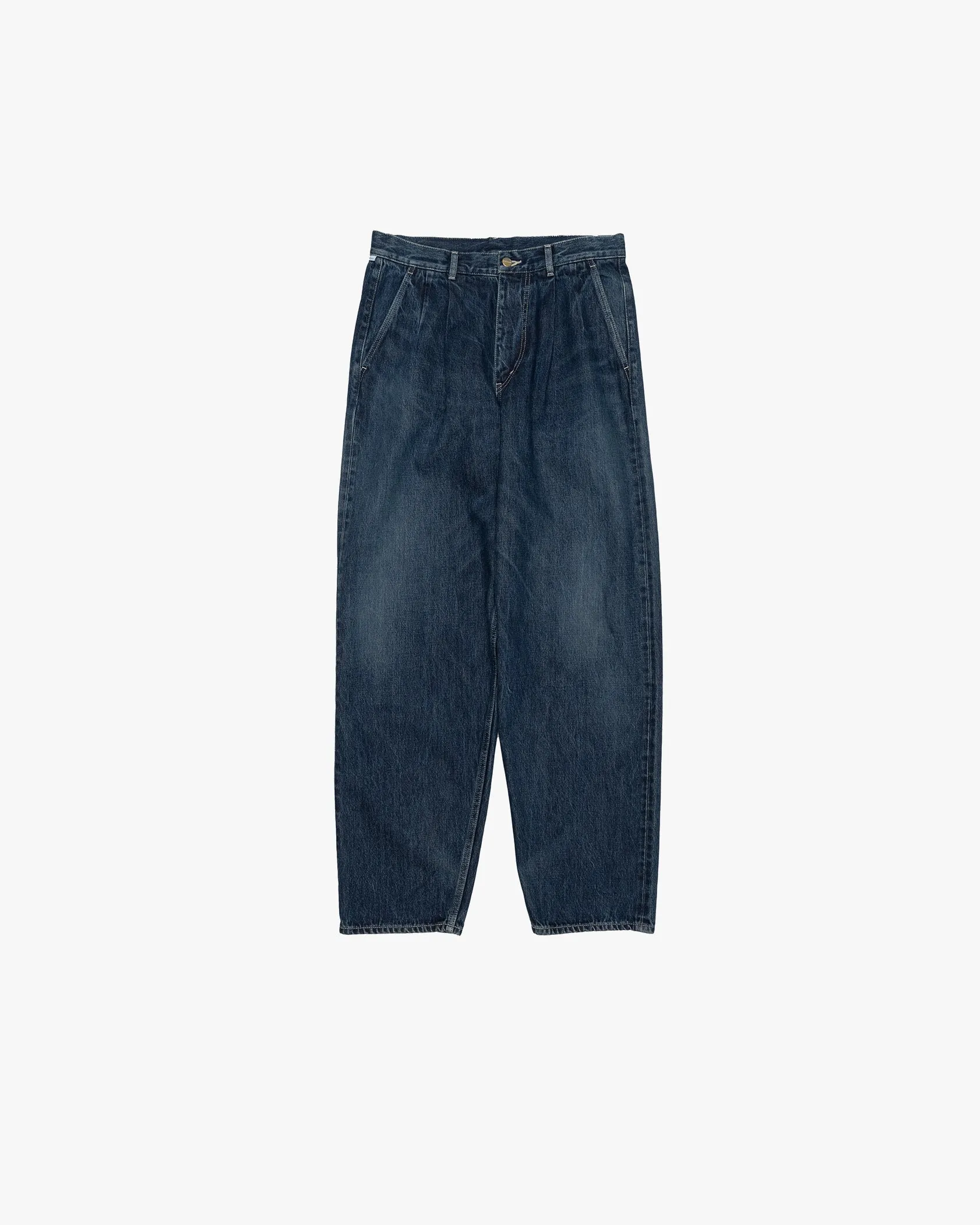 Selvage Denim Two Tuck Tapered Pants -DARK FADE- sold by Graphpaper product image thumbnail 2