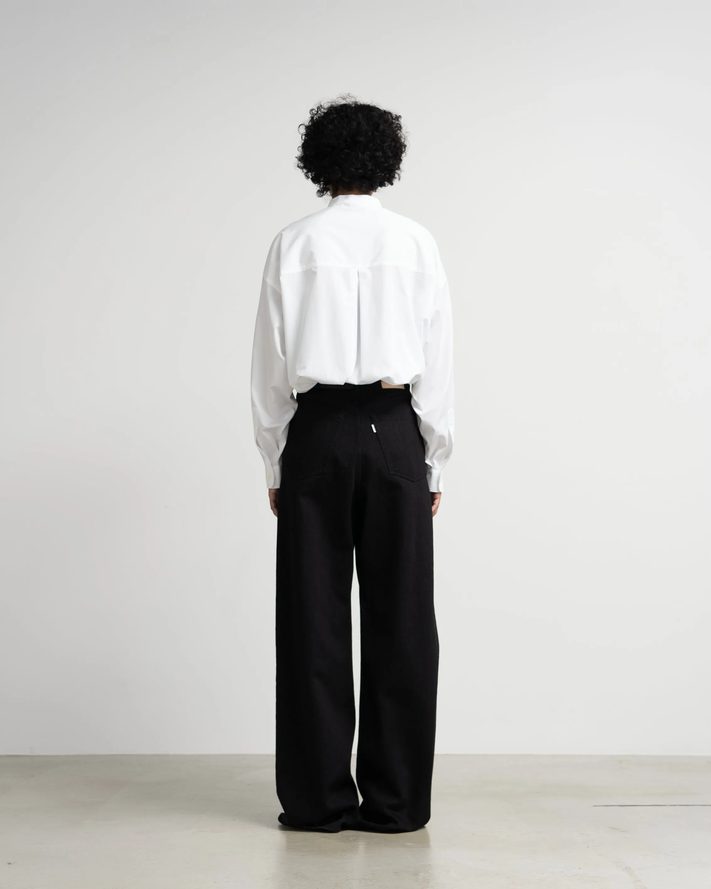 Selvage Denim Two Tuck Wide Pants sold by Graphpaper product image thumbnail 5