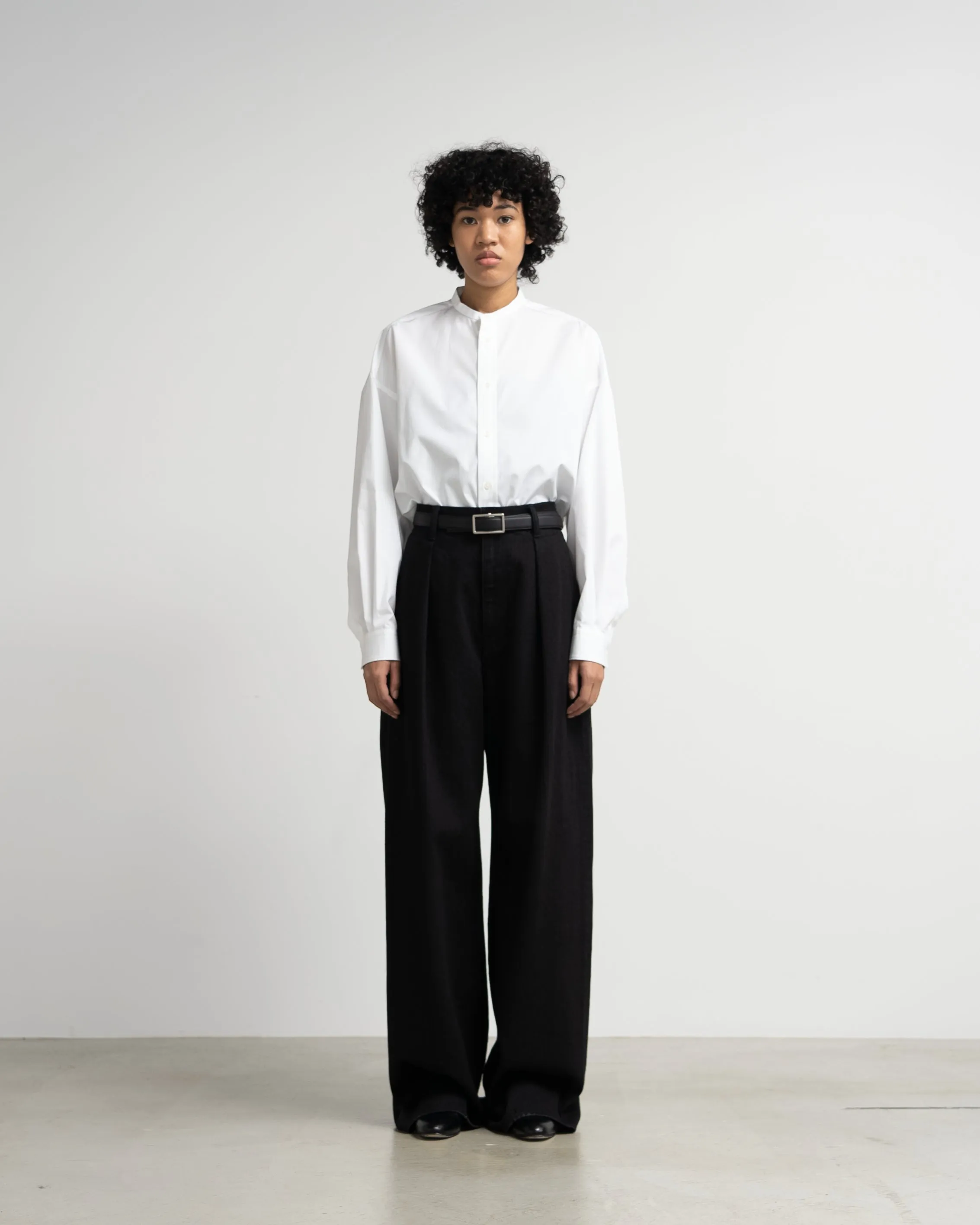 Selvage Denim Two Tuck Wide Pants sold by Graphpaper product image thumbnail 3