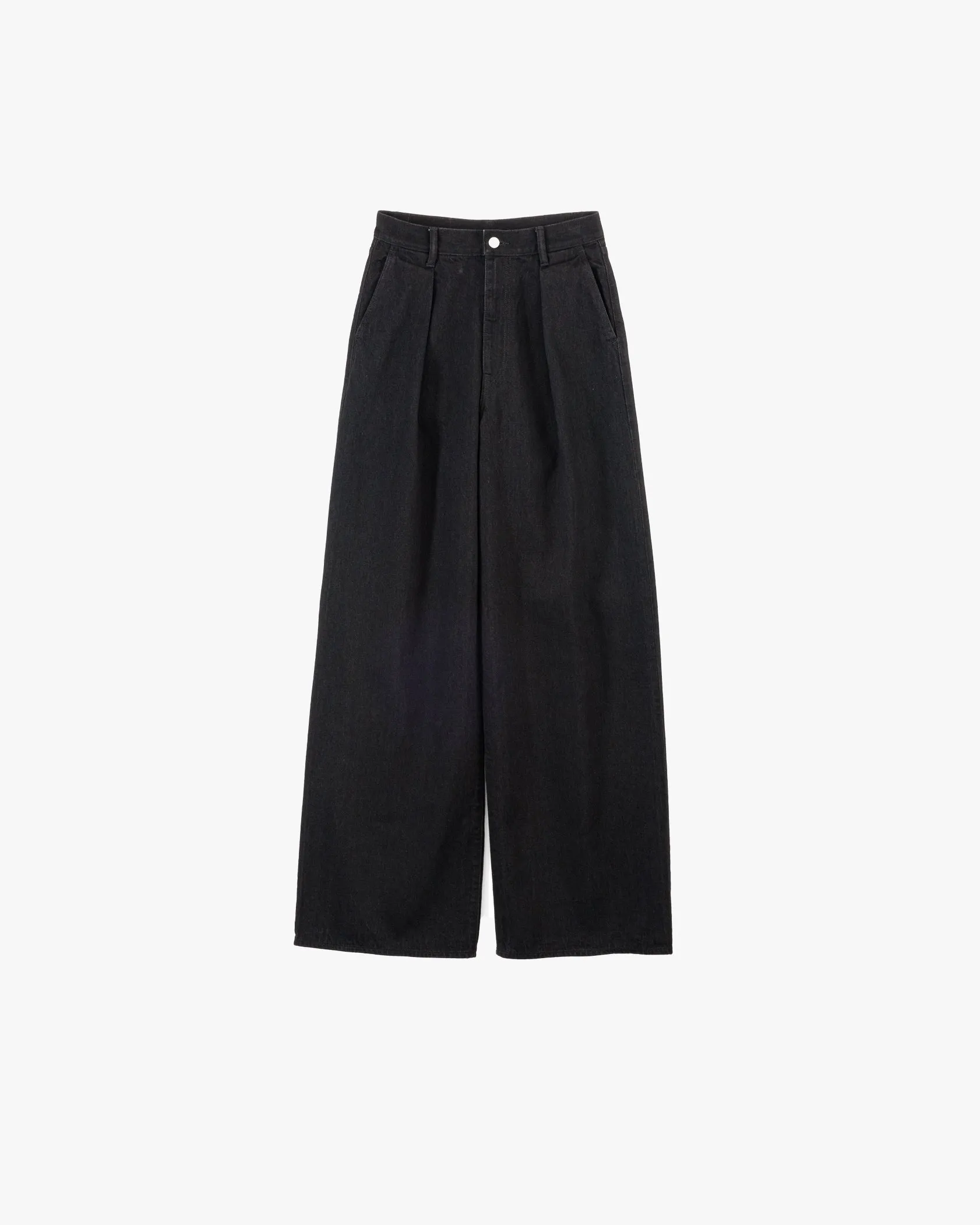 Selvage Denim Two Tuck Wide Pants sold by Graphpaper