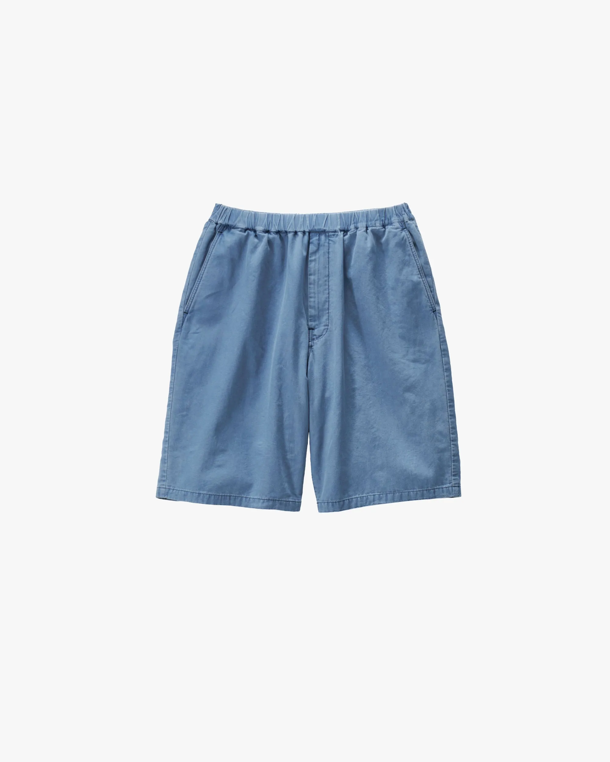 SIDOGRAS Indigo Poplin Track Shorts sold by Graphpaper product image thumbnail 2