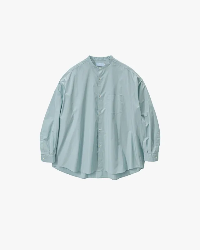 ALUMO for Graphpaper L/S Oversized Band Collar Shirt sold by Graphpaper