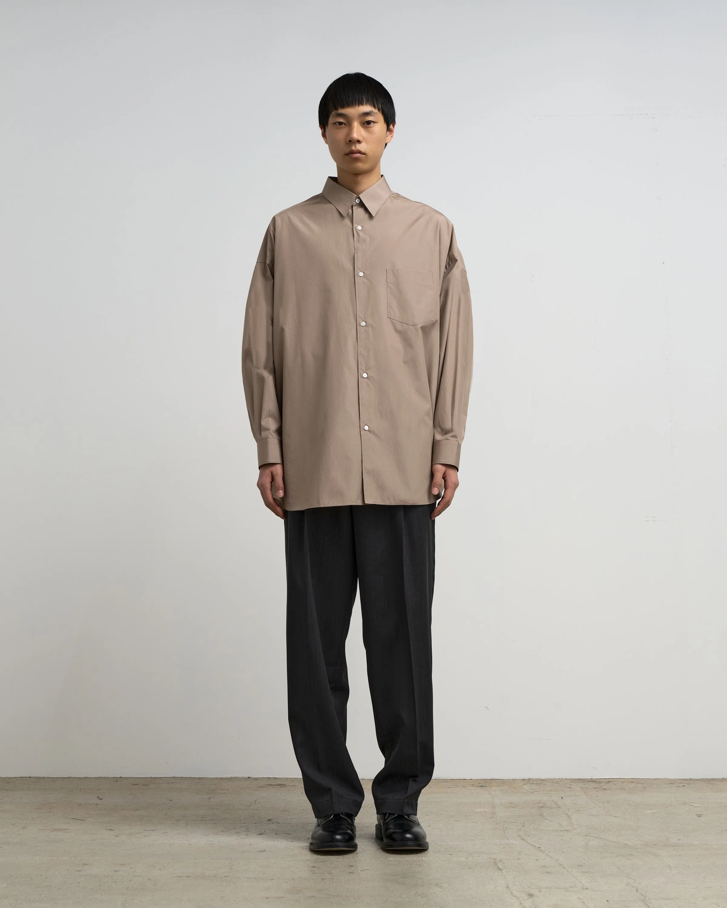 ALUMO for Graphpaper L/S Oversized Regular Collar Shirt sold by Graphpaper product image thumbnail 4