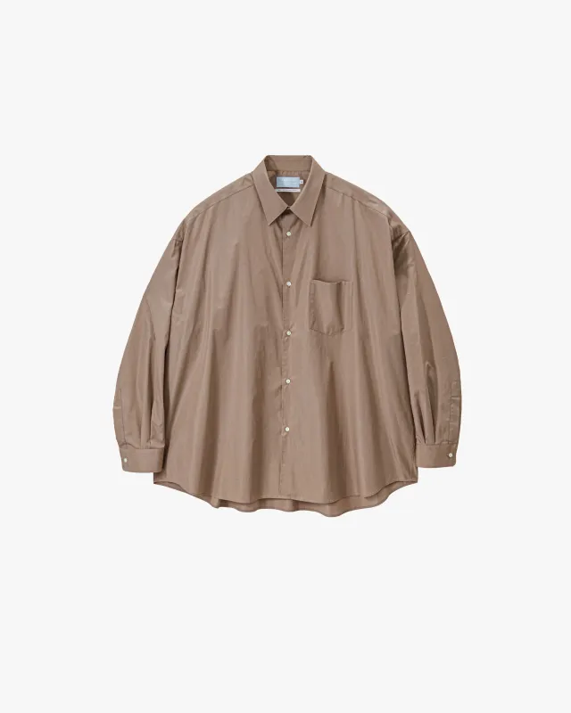 ALUMO for Graphpaper L/S Oversized Regular Collar Shirt sold by Graphpaper