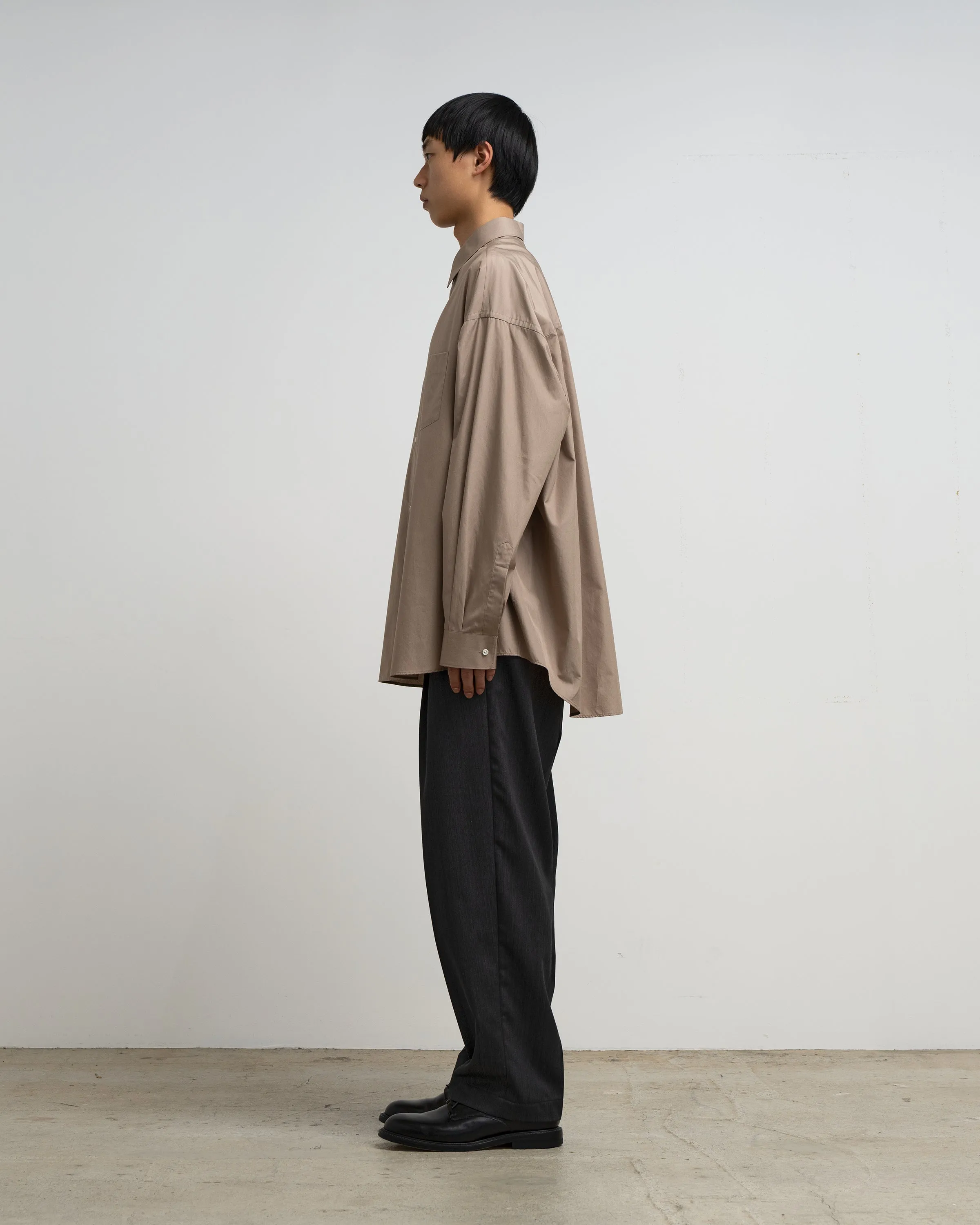 ALUMO for Graphpaper L/S Oversized Regular Collar Shirt sold by Graphpaper product image thumbnail 5