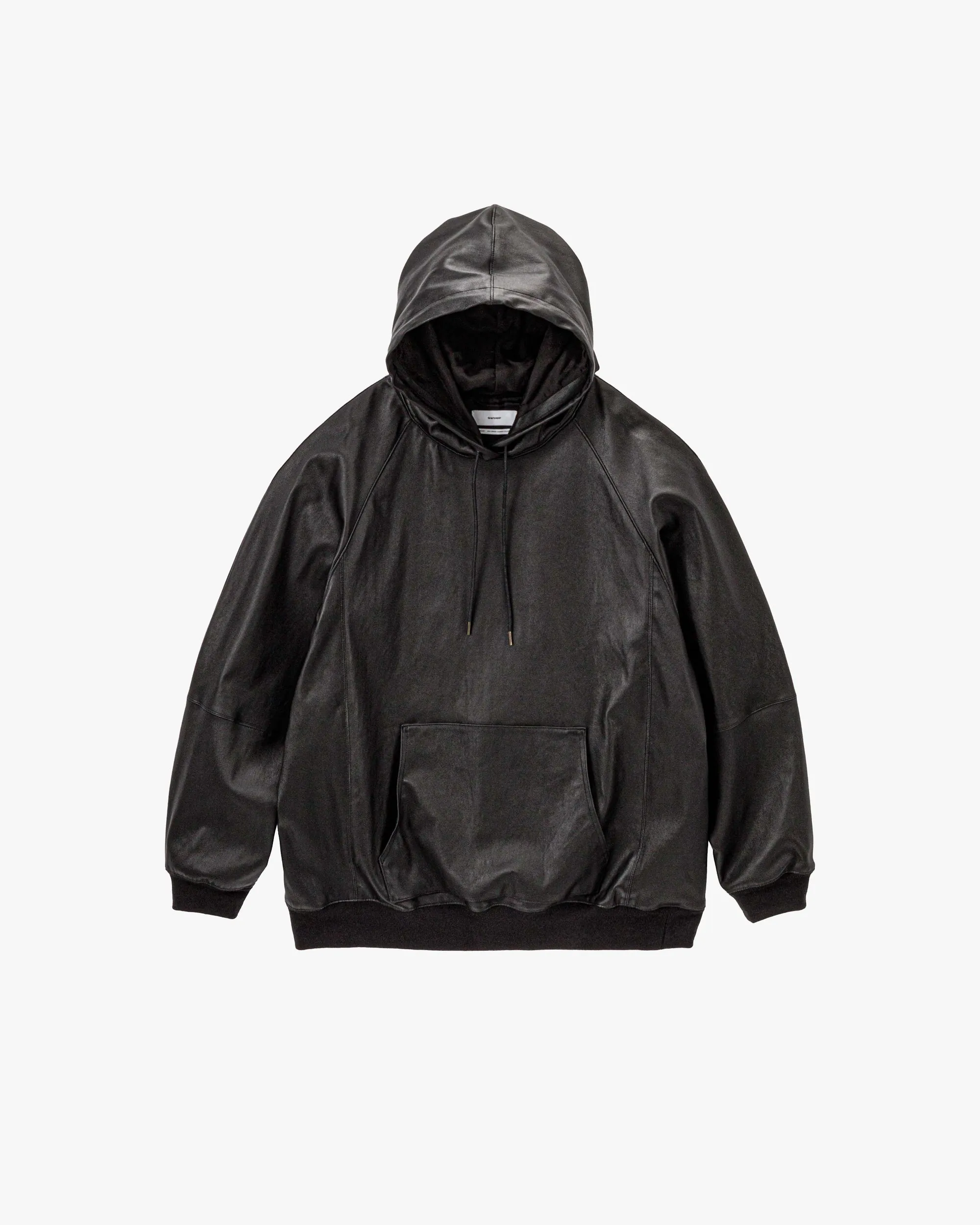 Bonded Leather Hooded Pullover sold by Graphpaper product image thumbnail 2