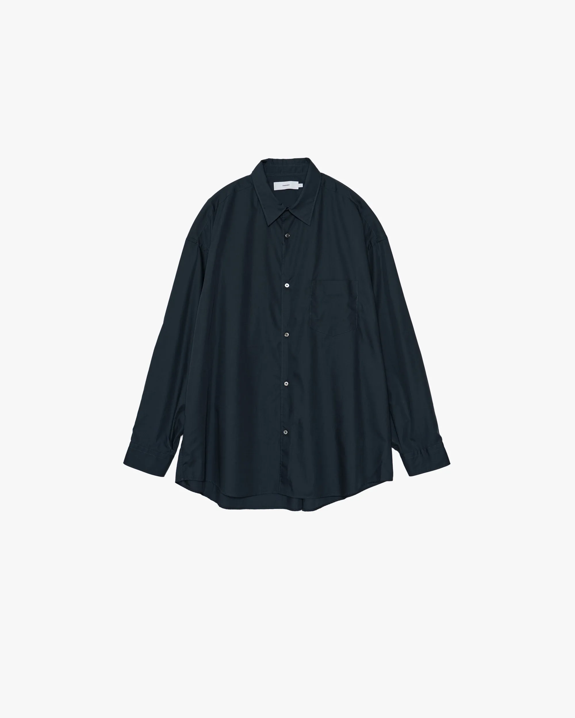 Broad L/S Oversized Regular Collar Shirt sold by Graphpaper product image thumbnail 2