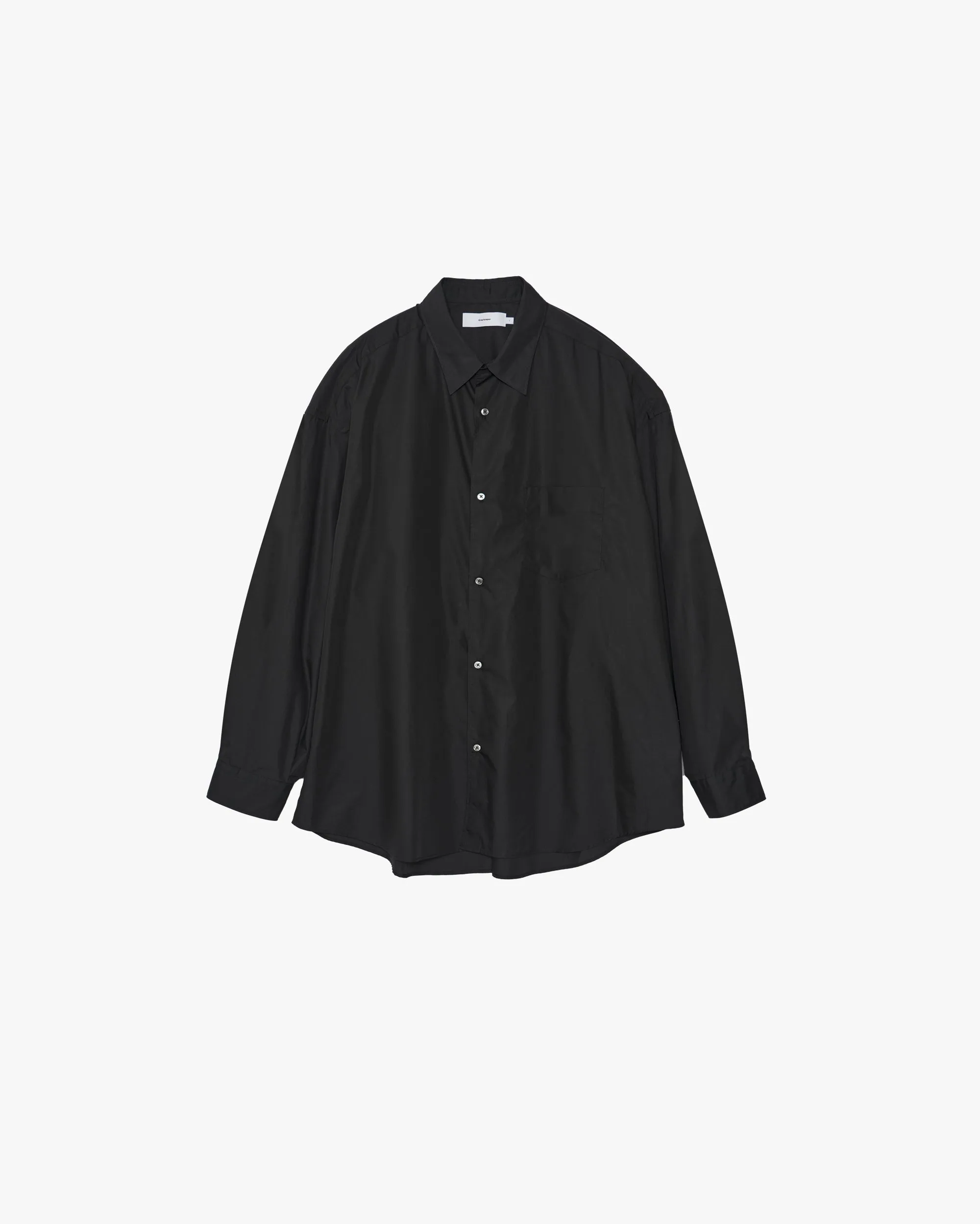 Broad L/S Oversized Regular Collar Shirt sold by Graphpaper product image thumbnail 4