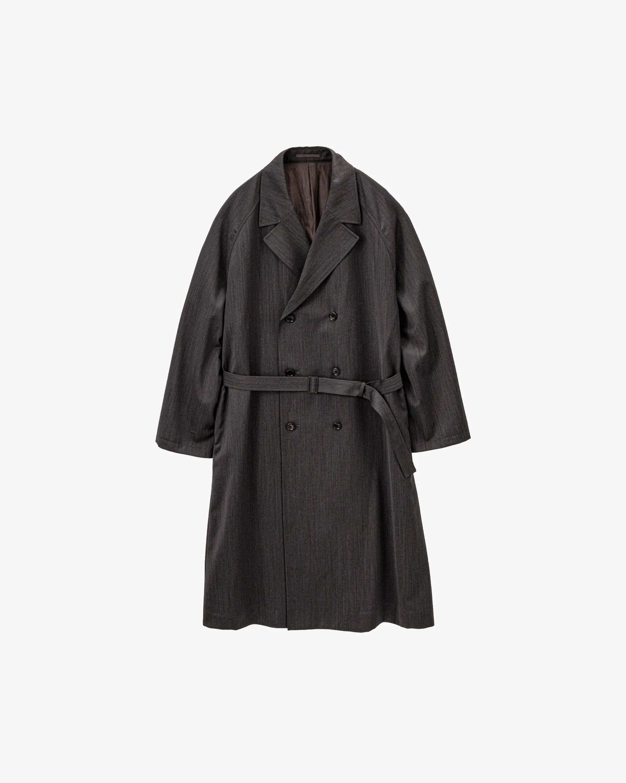 Melange Herringbone Trench Coat sold by Graphpaper product image thumbnail 3