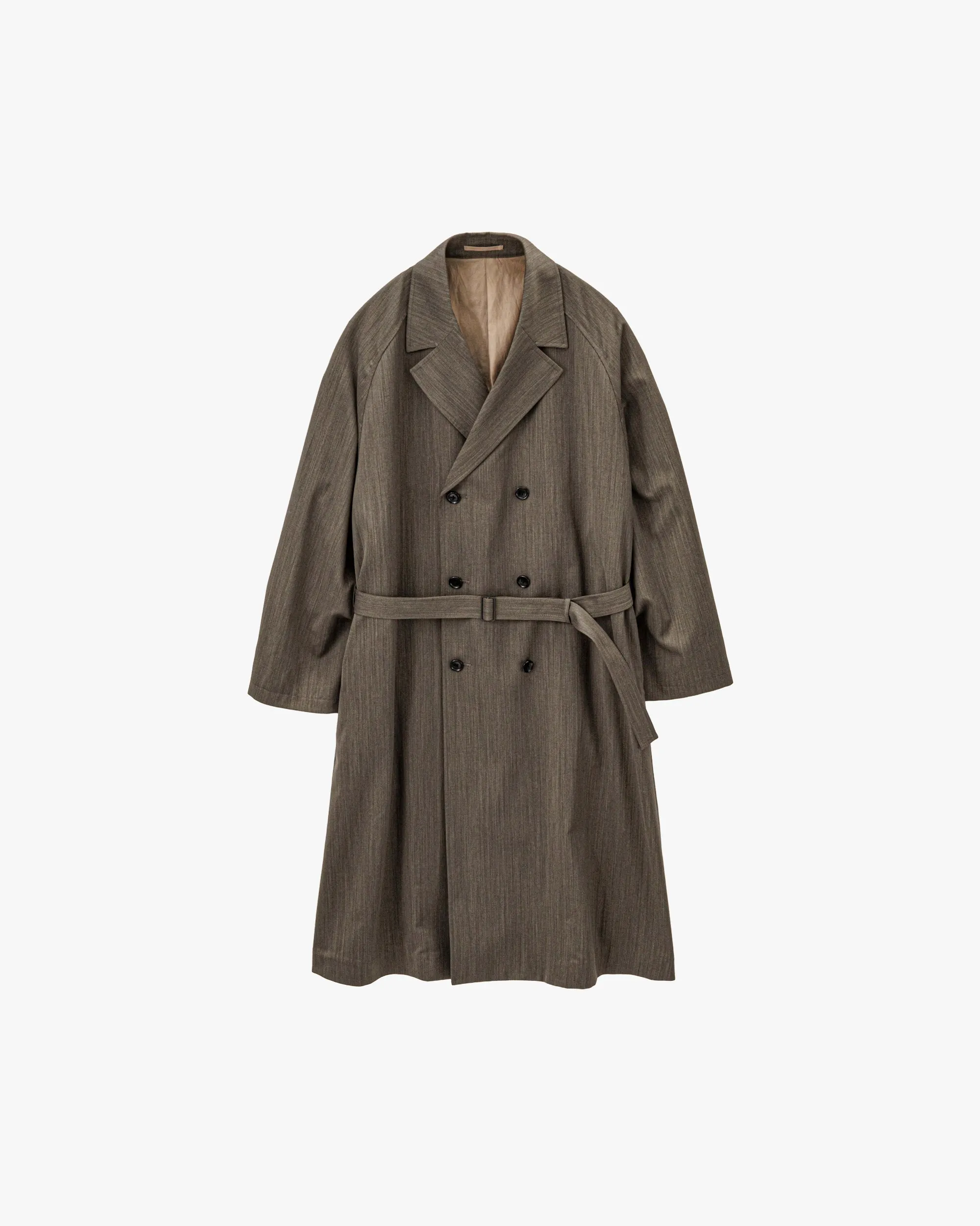 Melange Herringbone Trench Coat sold by Graphpaper product image thumbnail 2